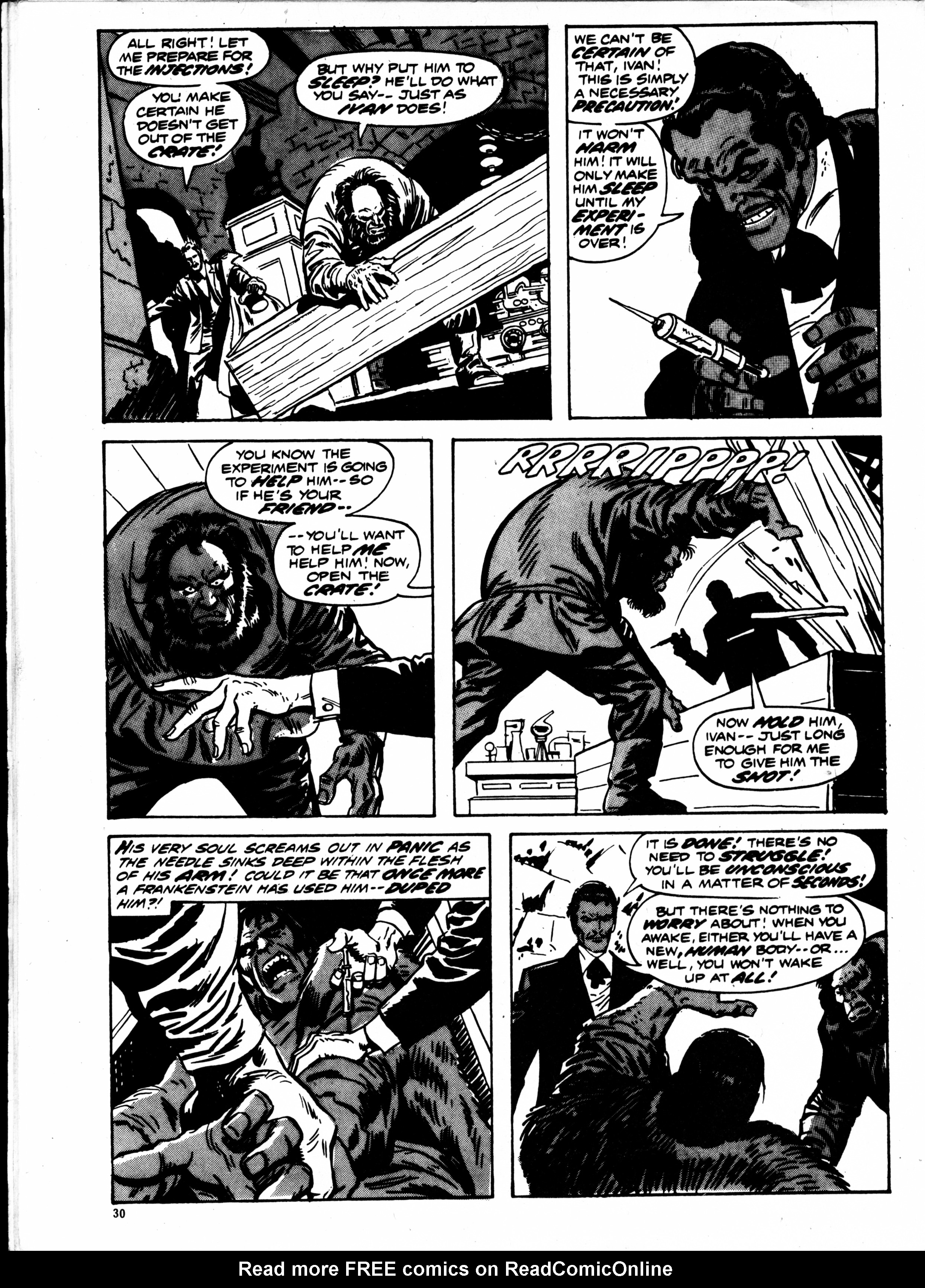 Read online Dracula Lives (1974) comic -  Issue #19 - 30