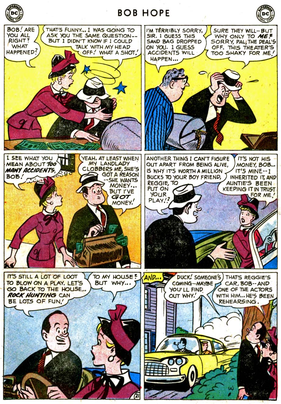 Read online The Adventures of Bob Hope comic -  Issue #62 - 27