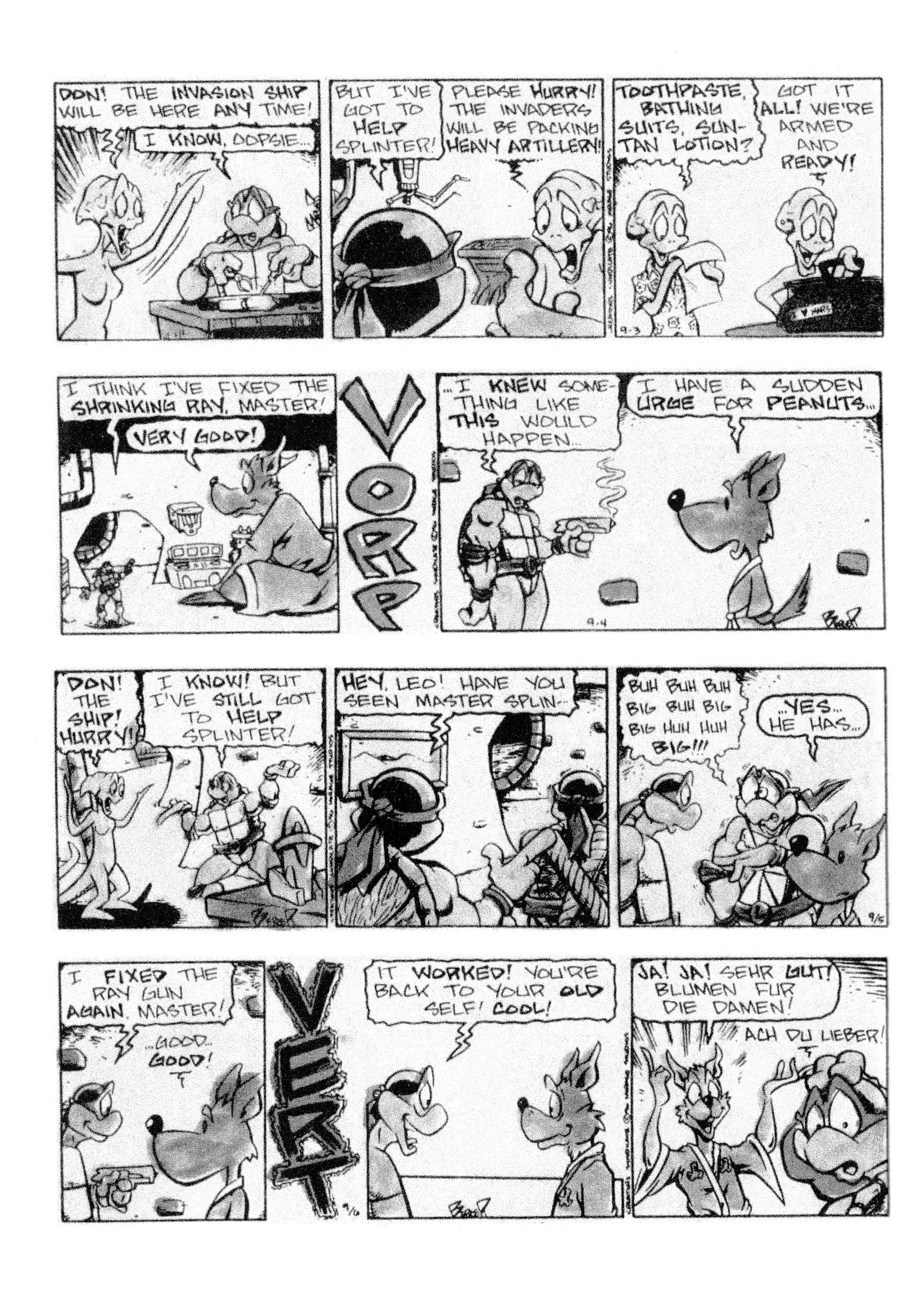 Read online Teenage Mutant Ninja Turtles: Complete Newspaper Daily Comic Strip Collection comic -  Issue # TPB 3 (Part 2) - 80