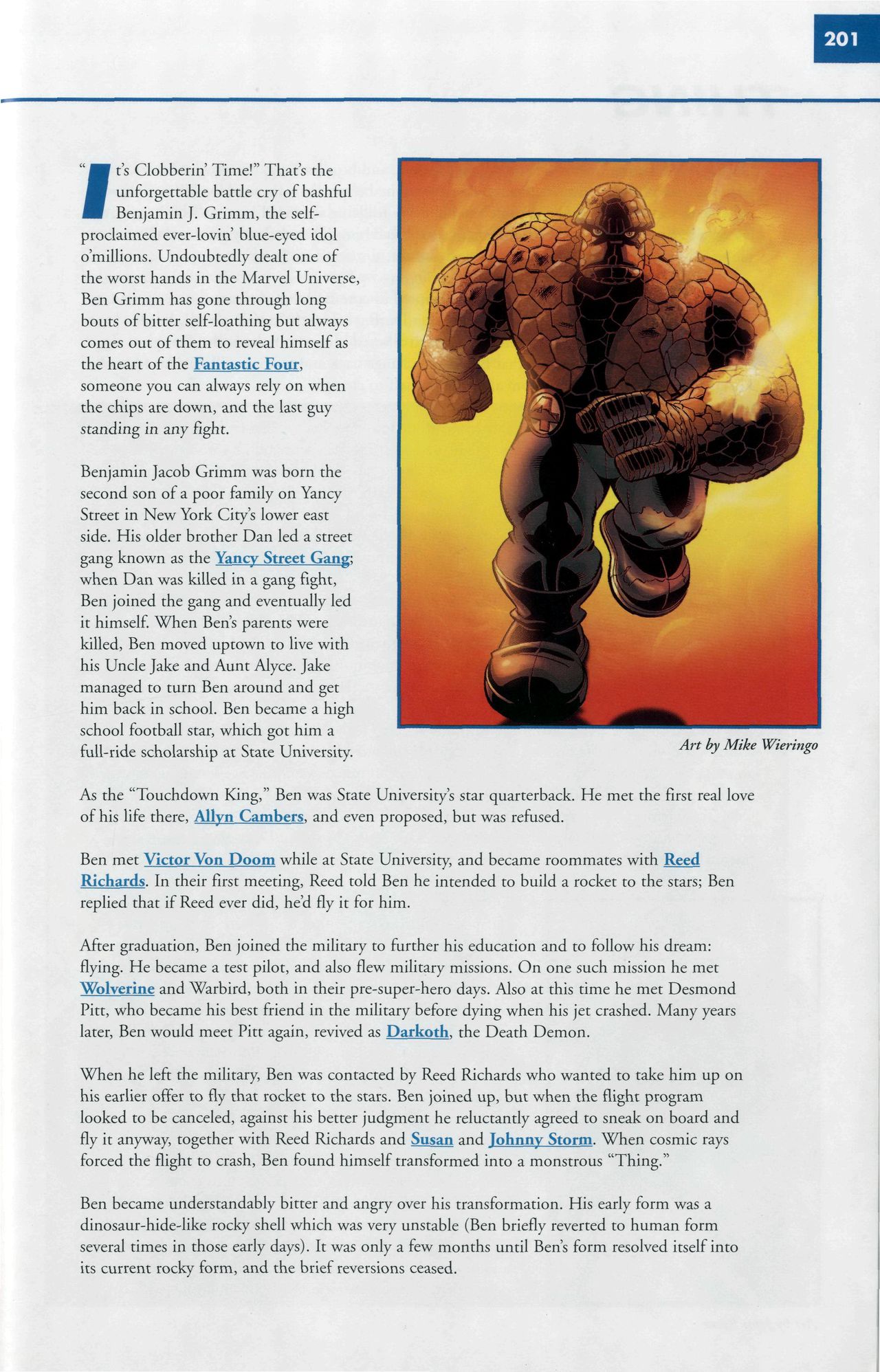 Read online Marvel Encyclopedia comic -  Issue # TPB 6 - 204