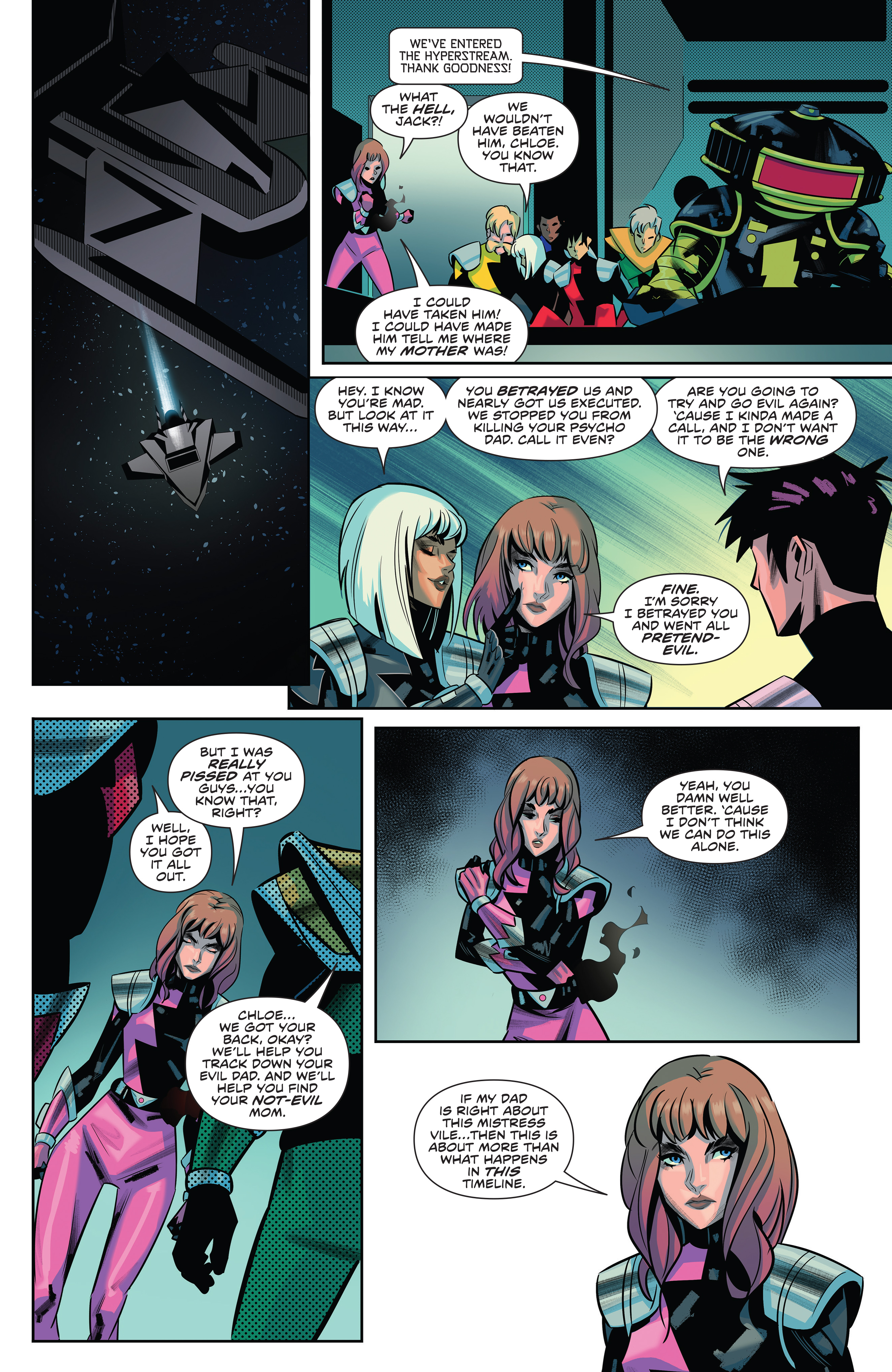 Read online Power Rangers Unlimited comic -  Issue # HyperForce - 39