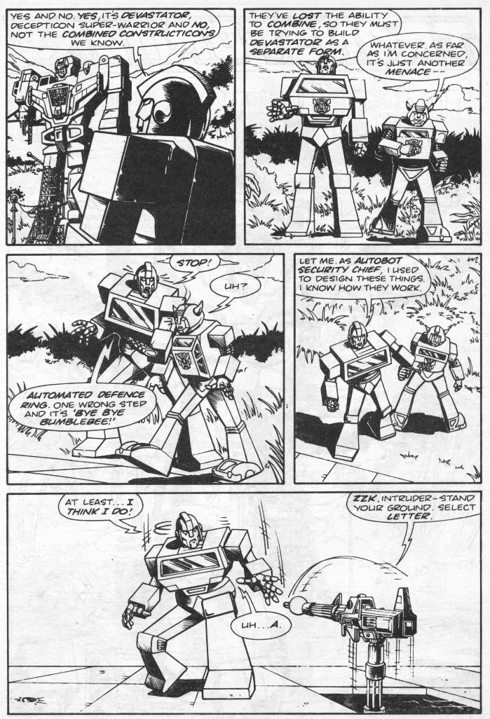 Read online The Transformers (UK) comic -  Issue #264 - 10