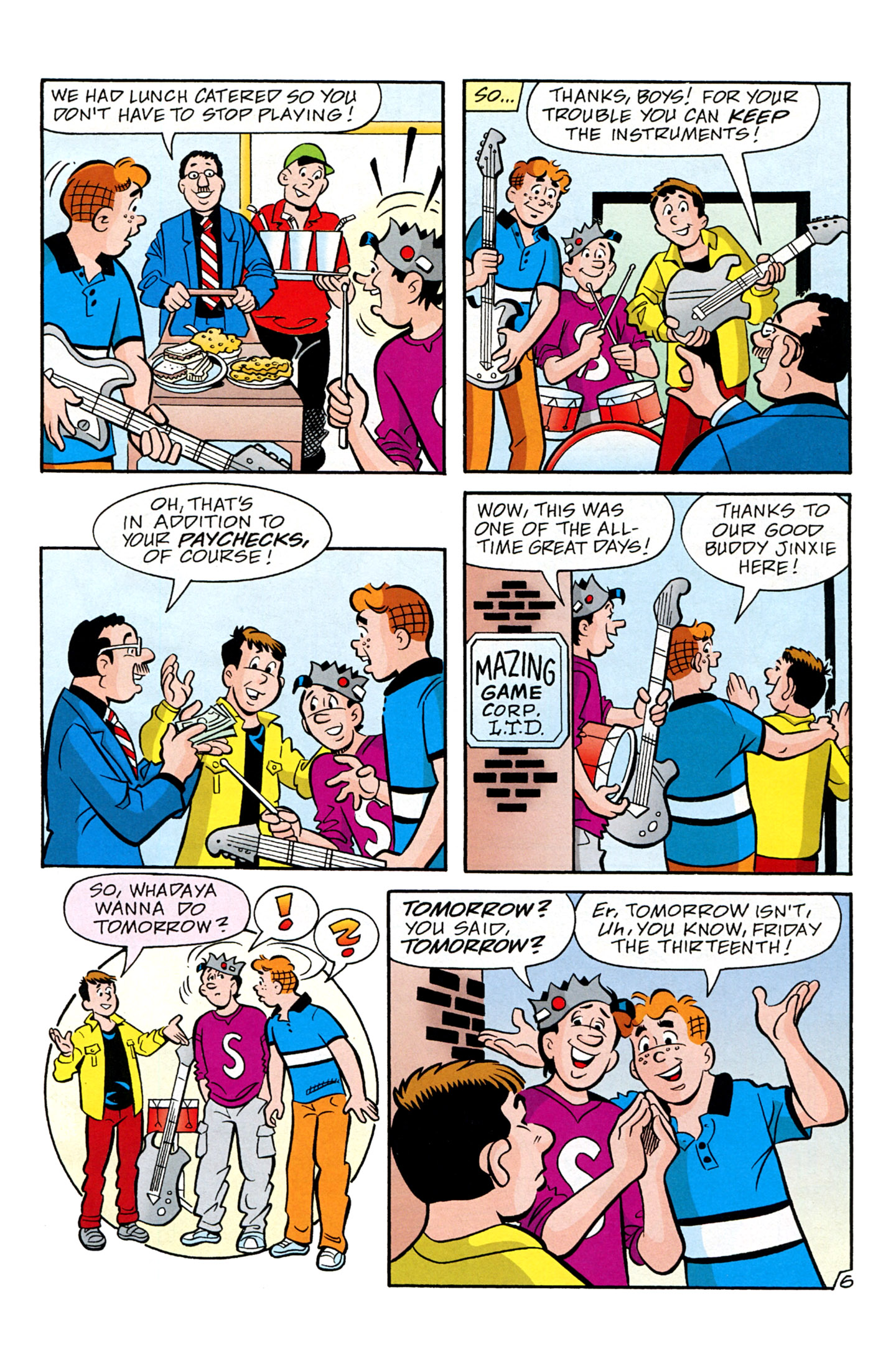 Read online Archie's Pal Jughead Comics comic -  Issue #213 - 31