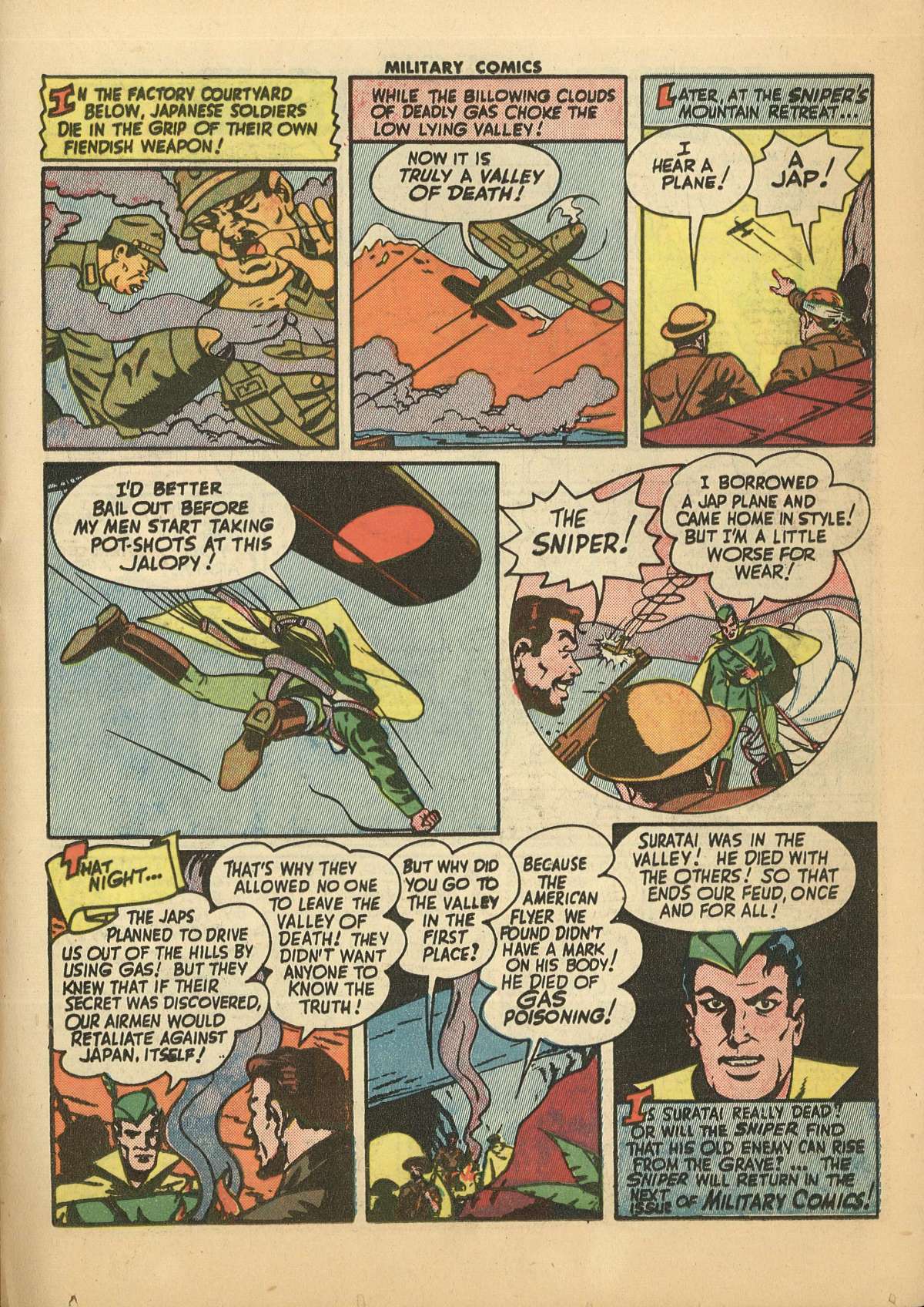 Read online Military Comics comic -  Issue #28 - 29