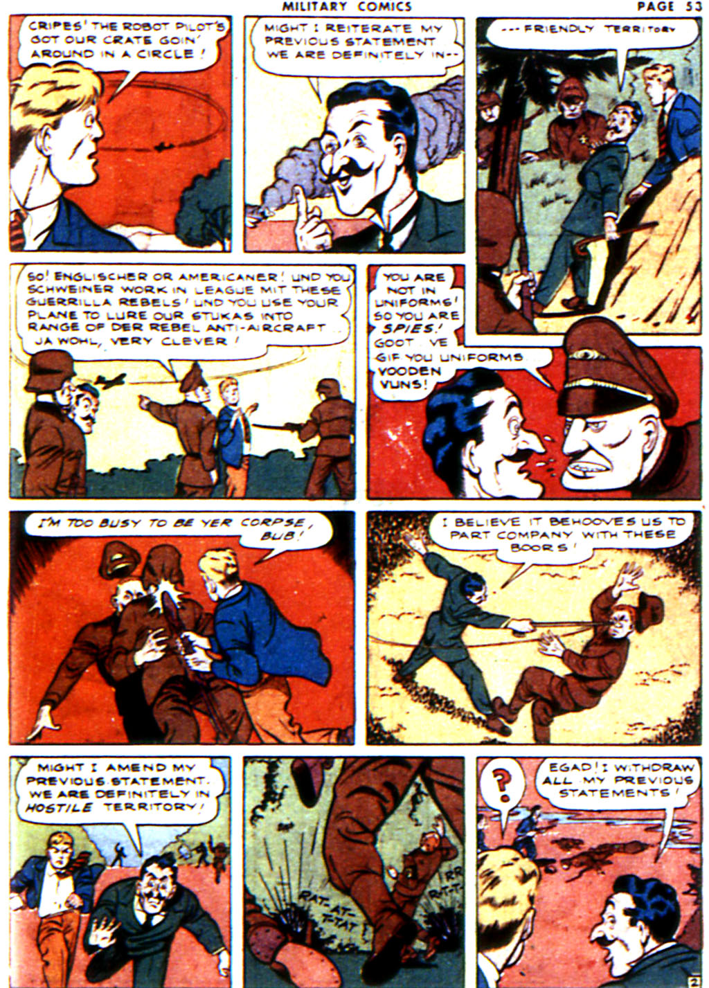 Read online Military Comics comic -  Issue #14 - 55