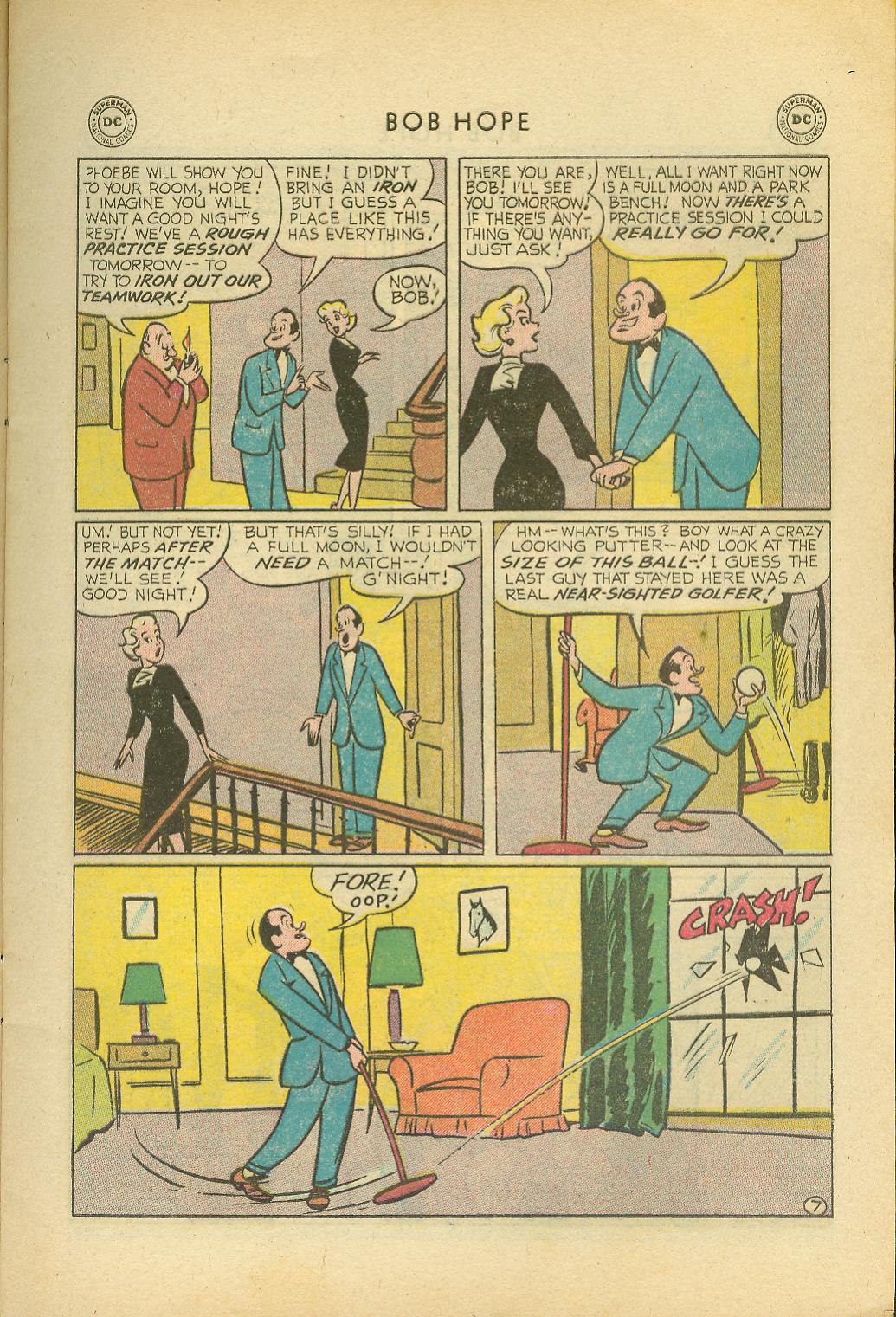 Read online The Adventures of Bob Hope comic -  Issue #39 - 9