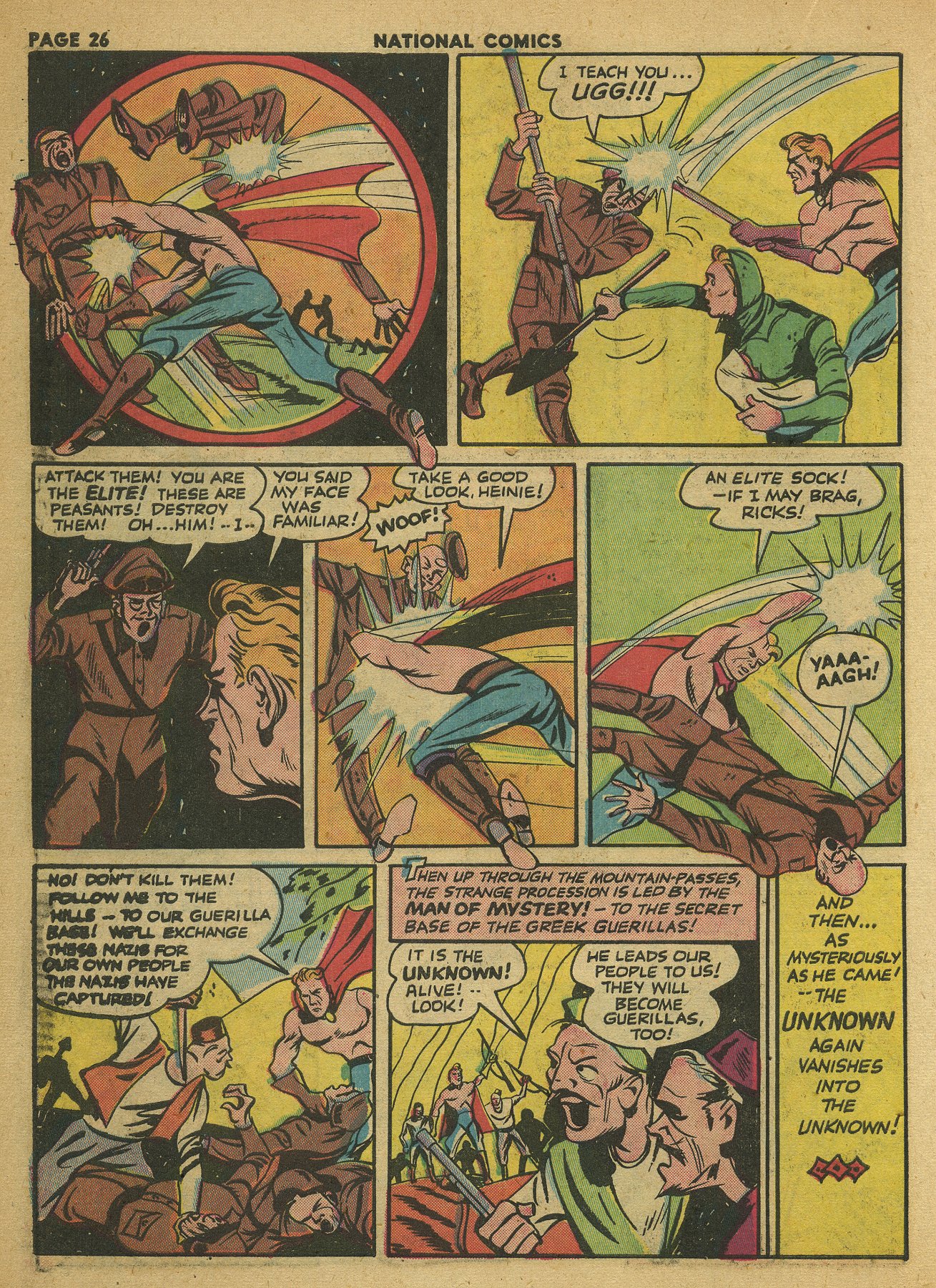 Read online National Comics comic -  Issue #31 - 28