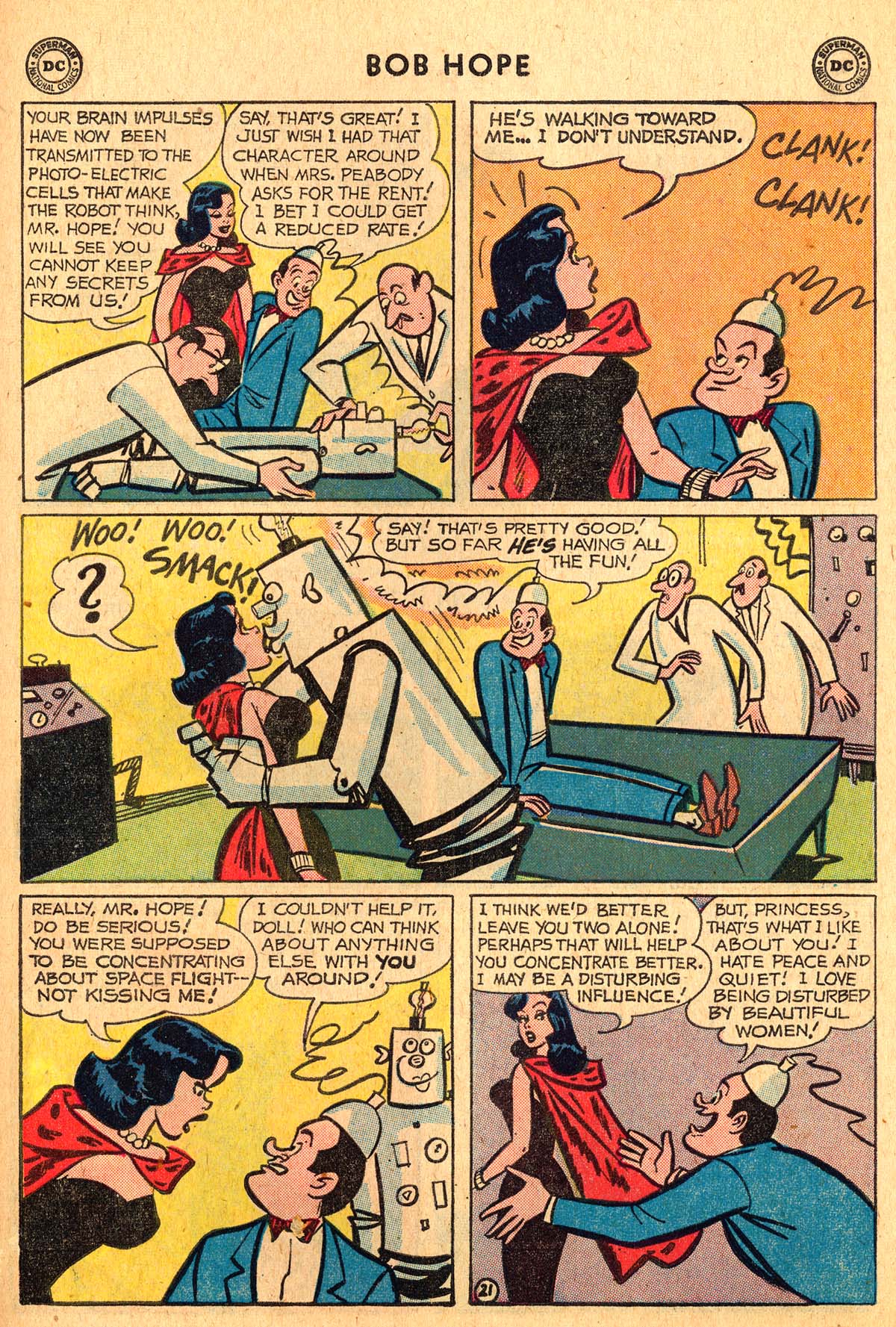 Read online The Adventures of Bob Hope comic -  Issue #60 - 27