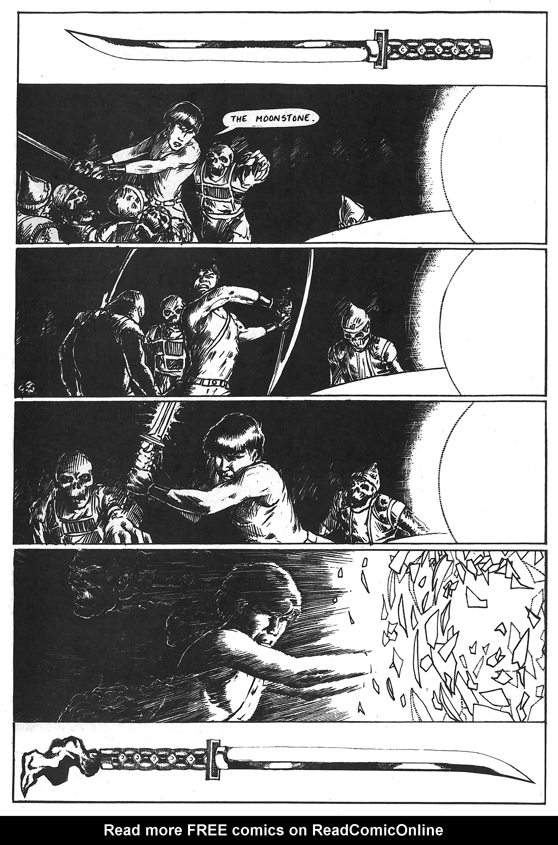 Read online Samurai (1984) comic -  Issue #4 - 33