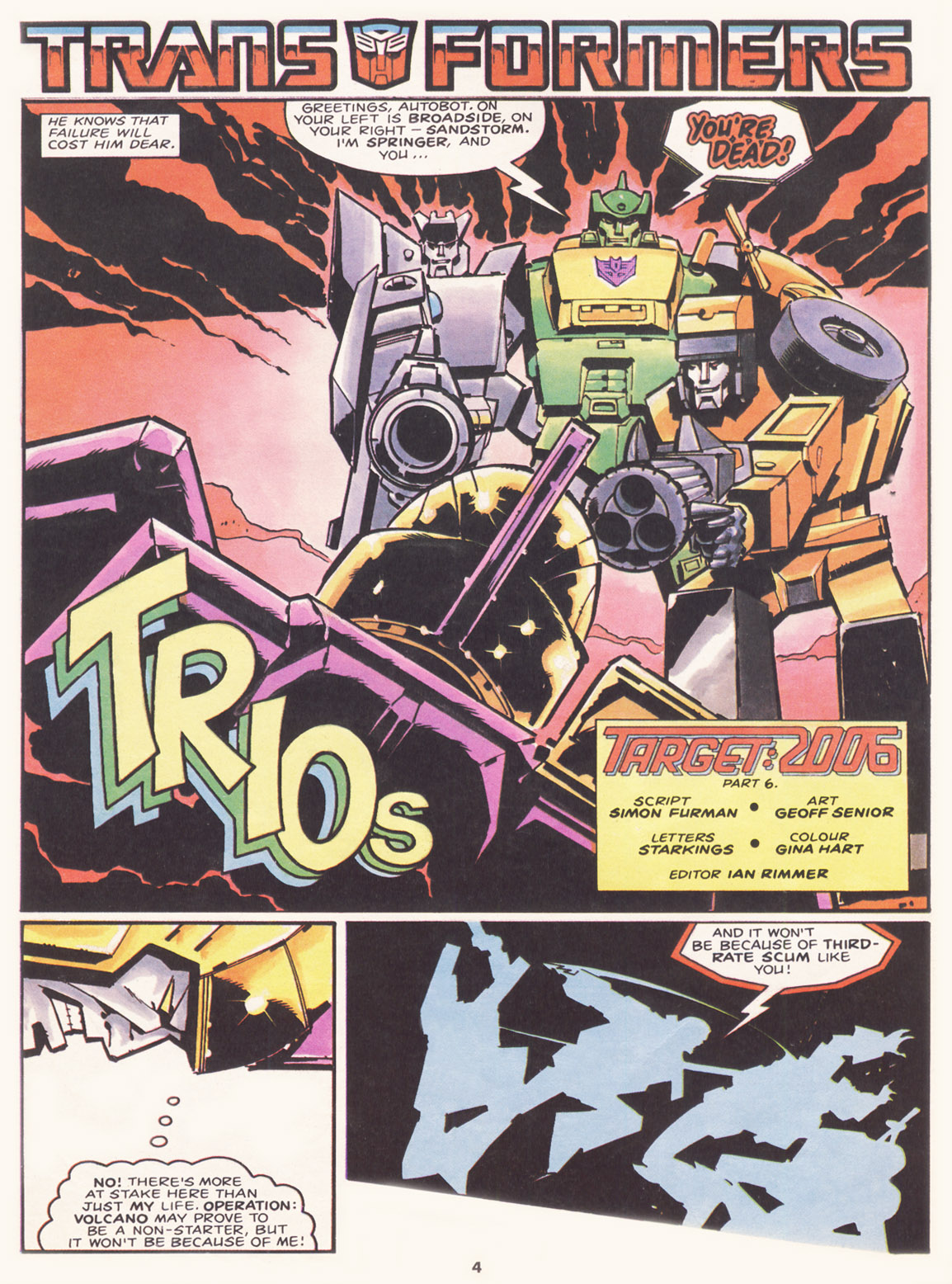Read online The Transformers (UK) comic -  Issue #84 - 4