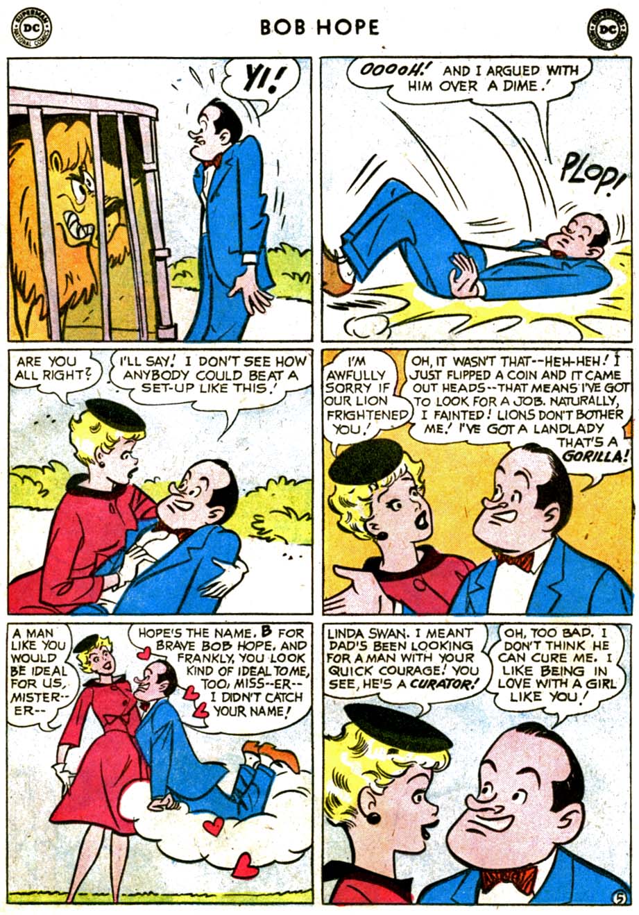 Read online The Adventures of Bob Hope comic -  Issue #65 - 7