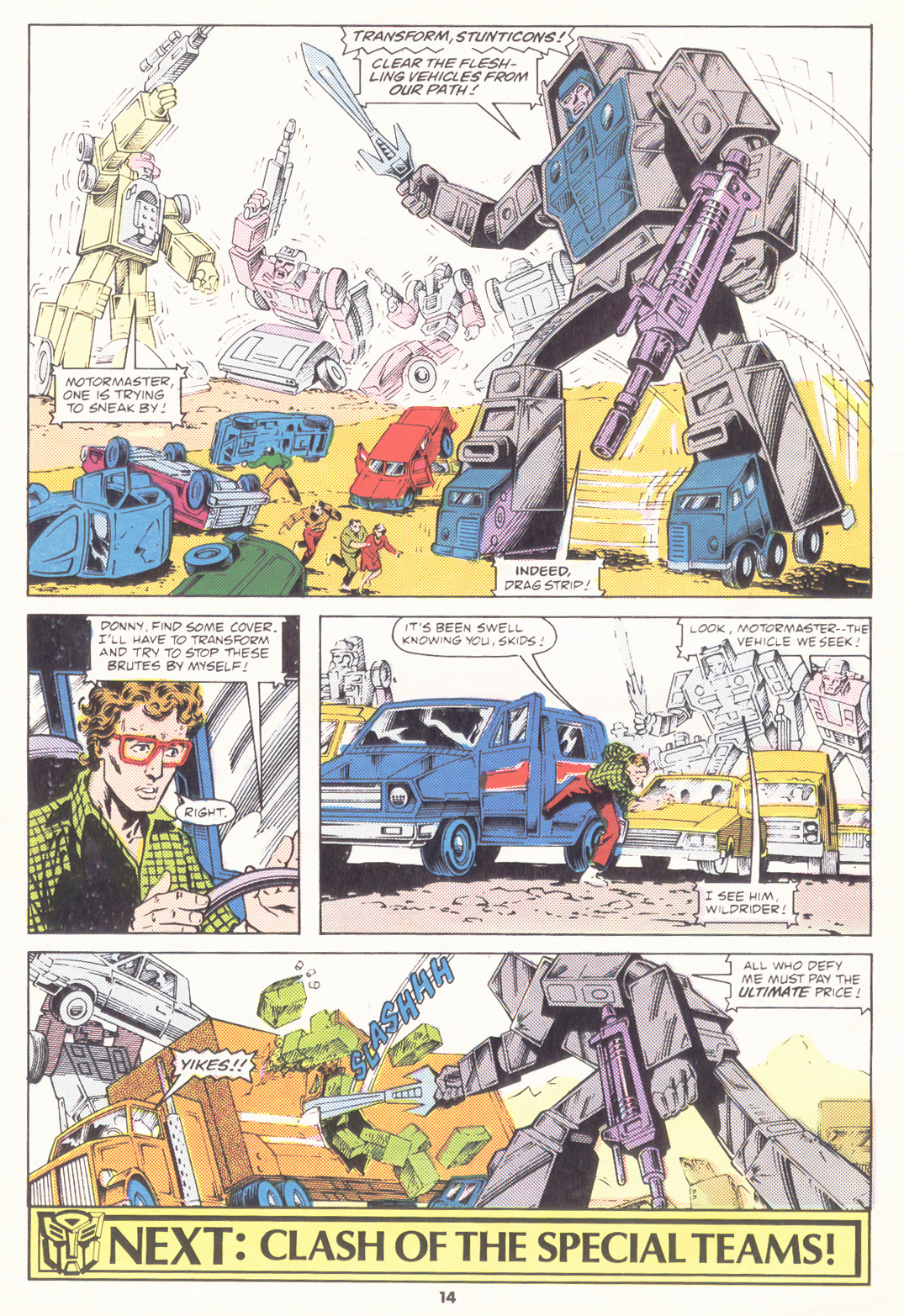 Read online The Transformers (UK) comic -  Issue #91 - 14