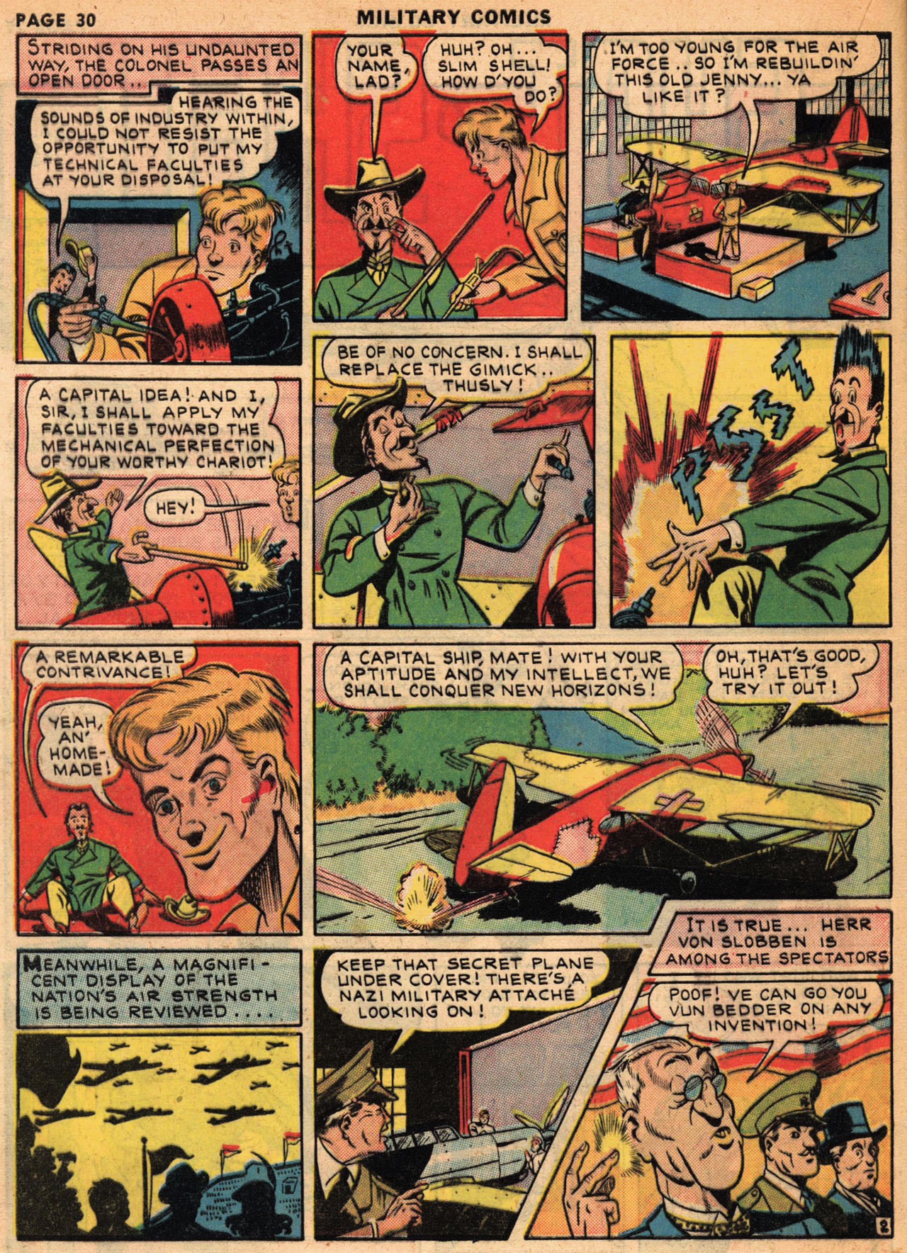 Read online Military Comics comic -  Issue #1 - 32
