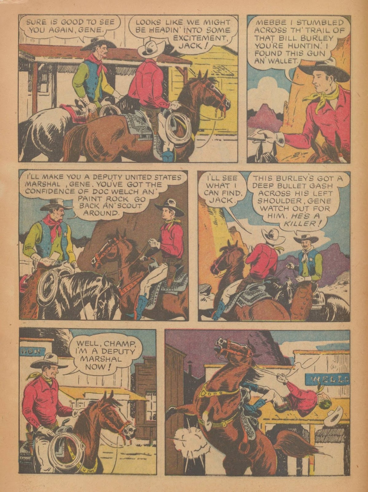 Gene Autry Comics issue 5 - Page 14