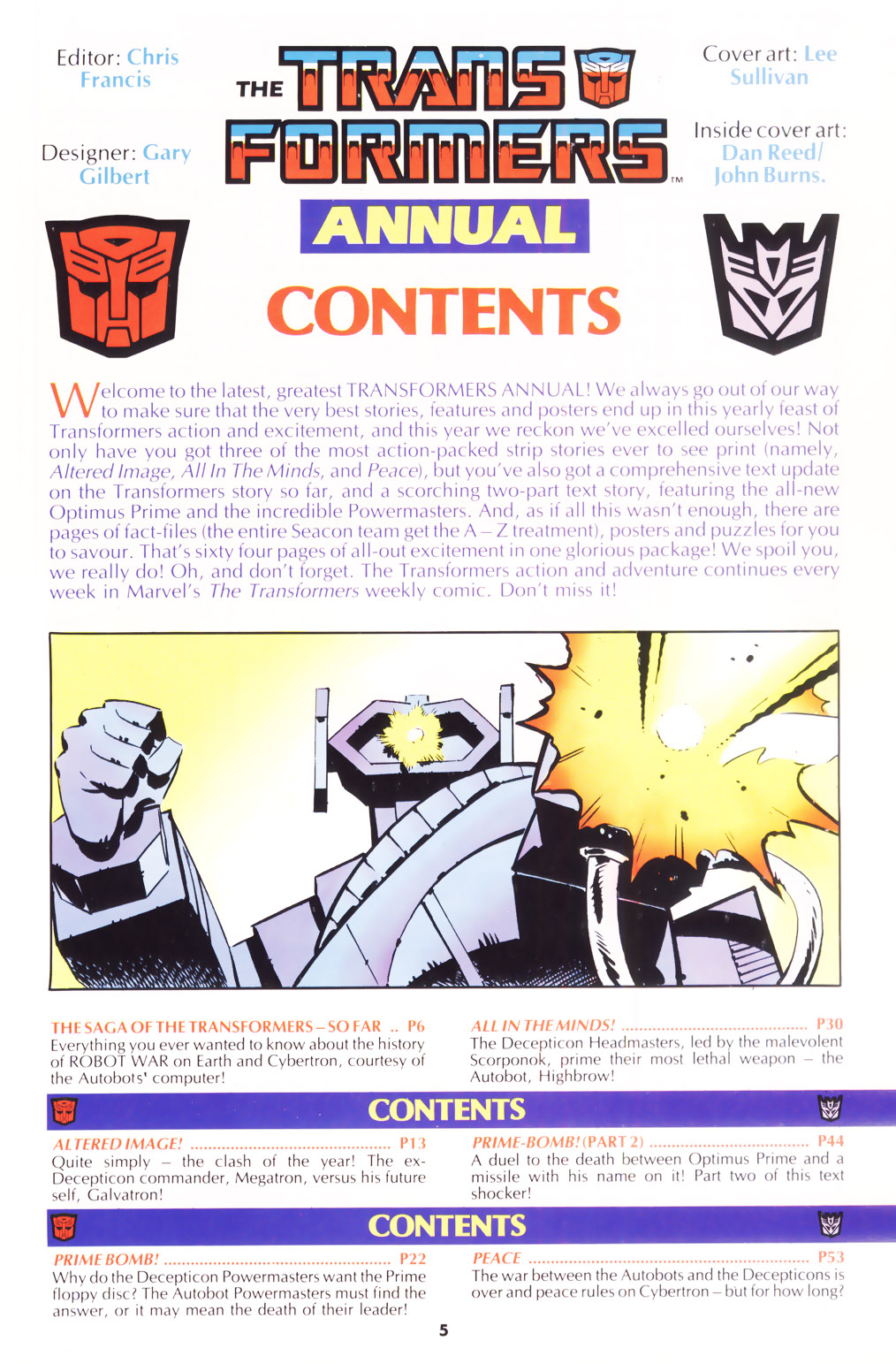 Read online The Transformers Annual comic -  Issue #1988 - 4
