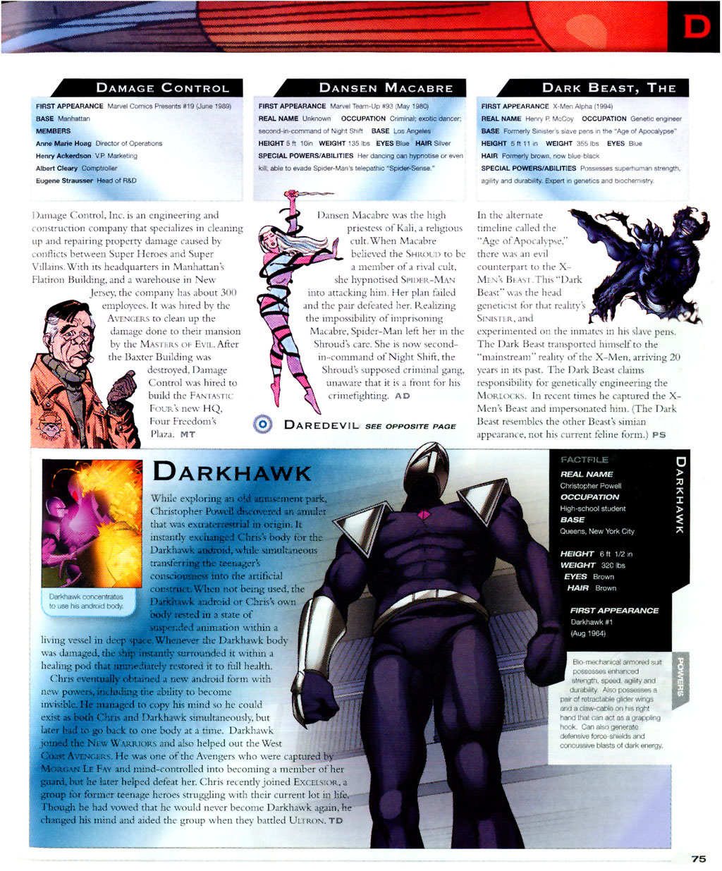 Read online The Marvel Encyclopedia comic -  Issue # TPB - 77
