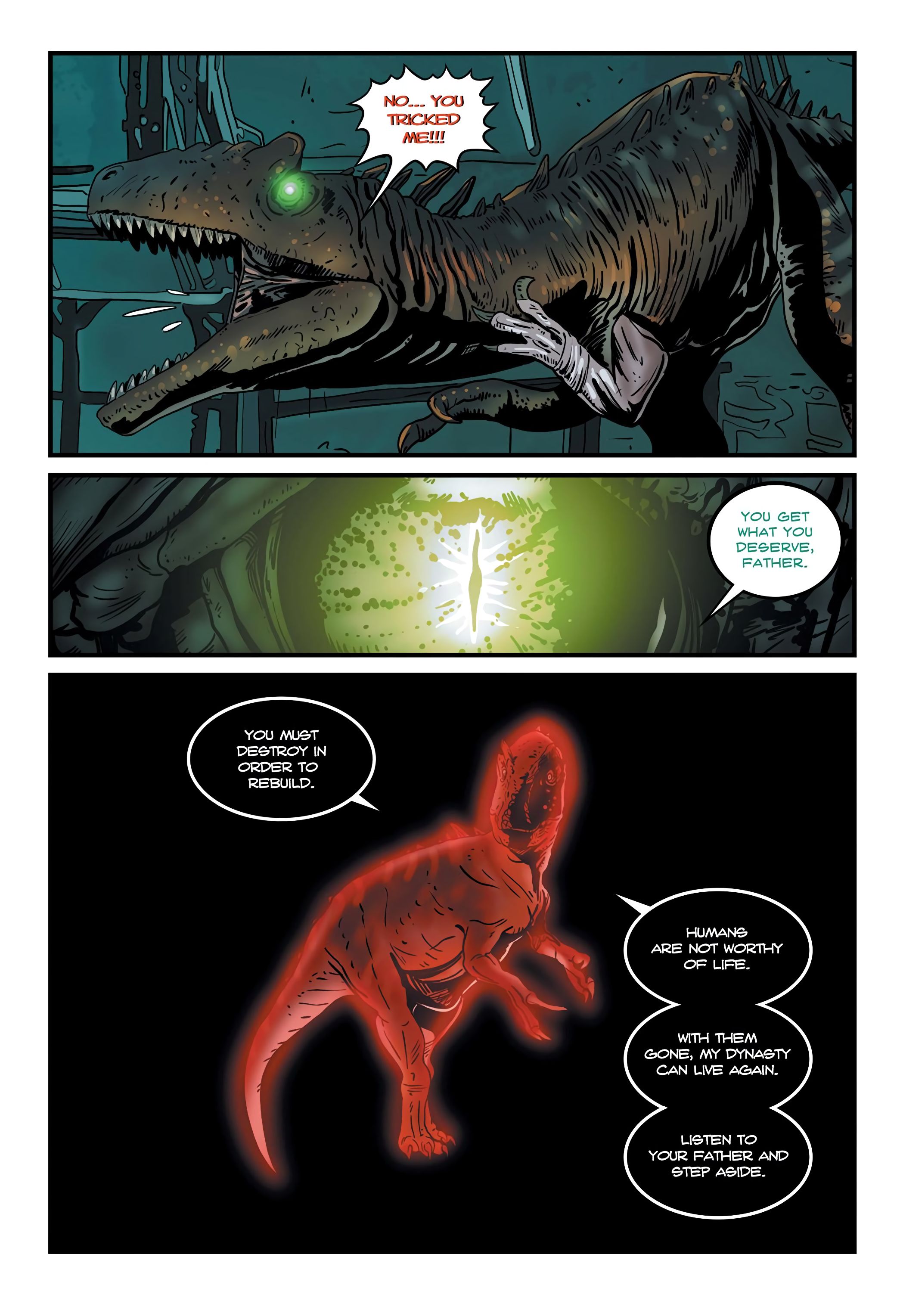 Read online Dinosaur Warrior comic -  Issue # TPB - 122