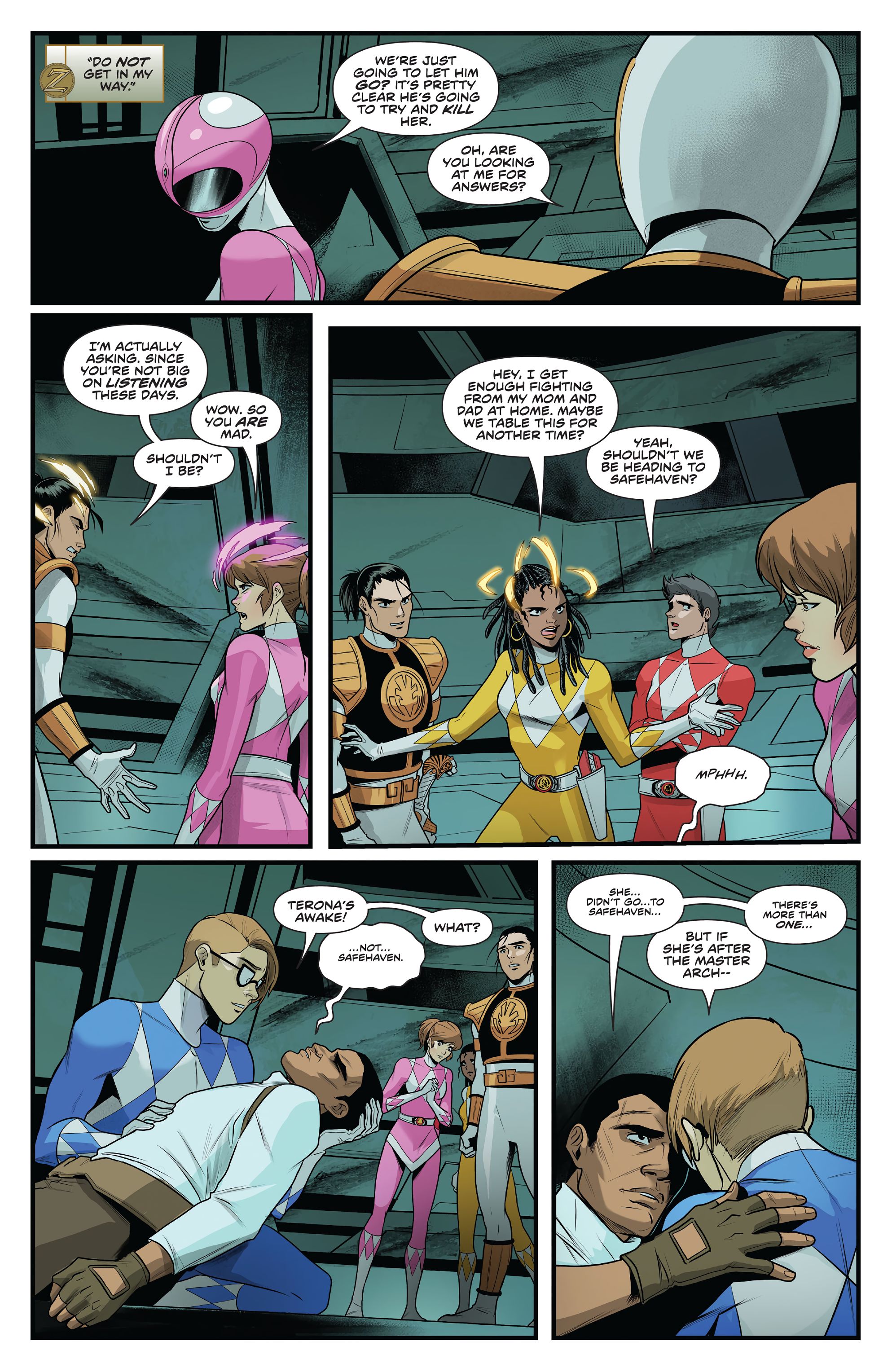 Read online Mighty Morphin Power Rangers comic -  Issue #110 - 13
