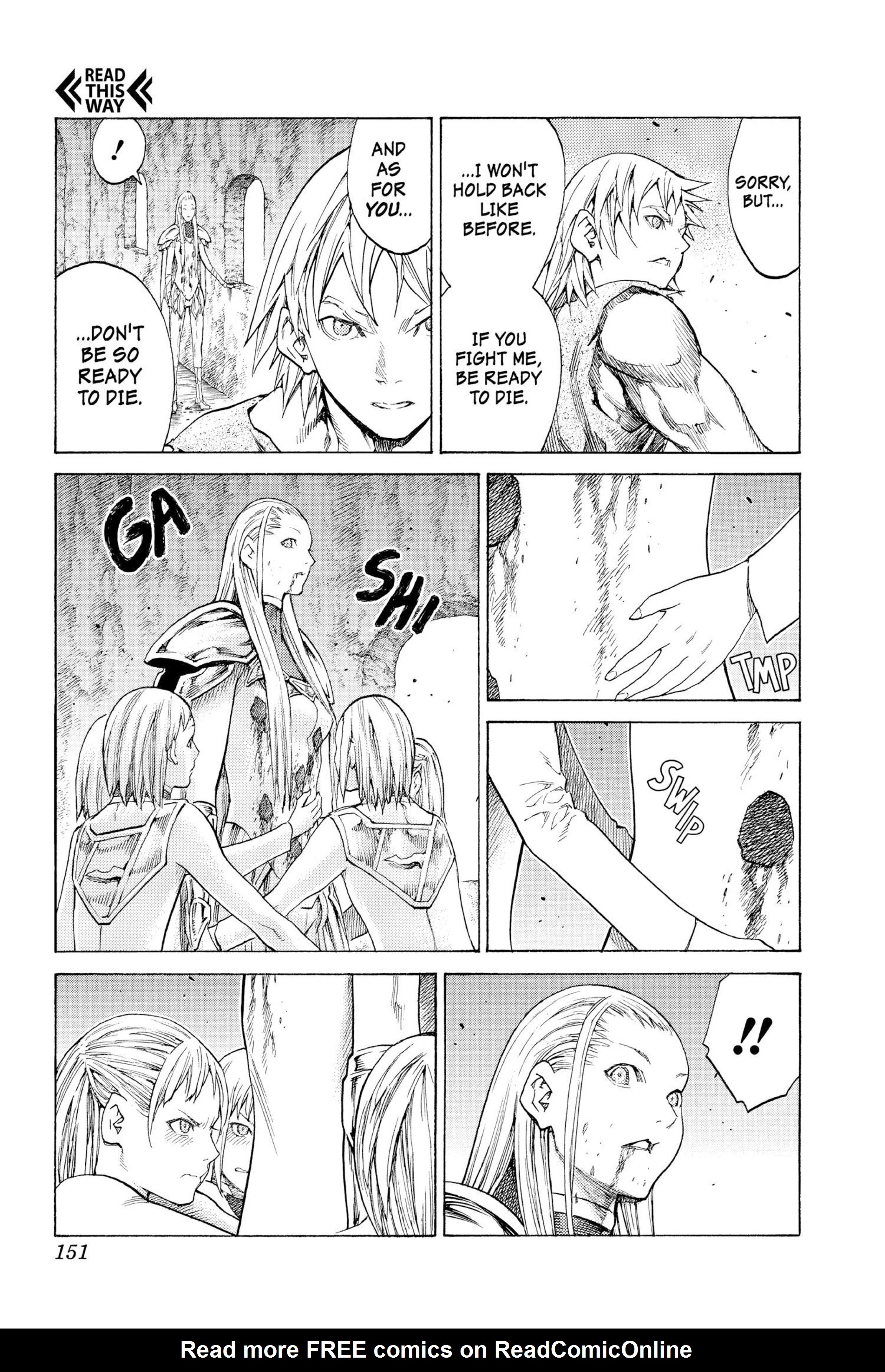 Read online Claymore comic -  Issue #21 - 138