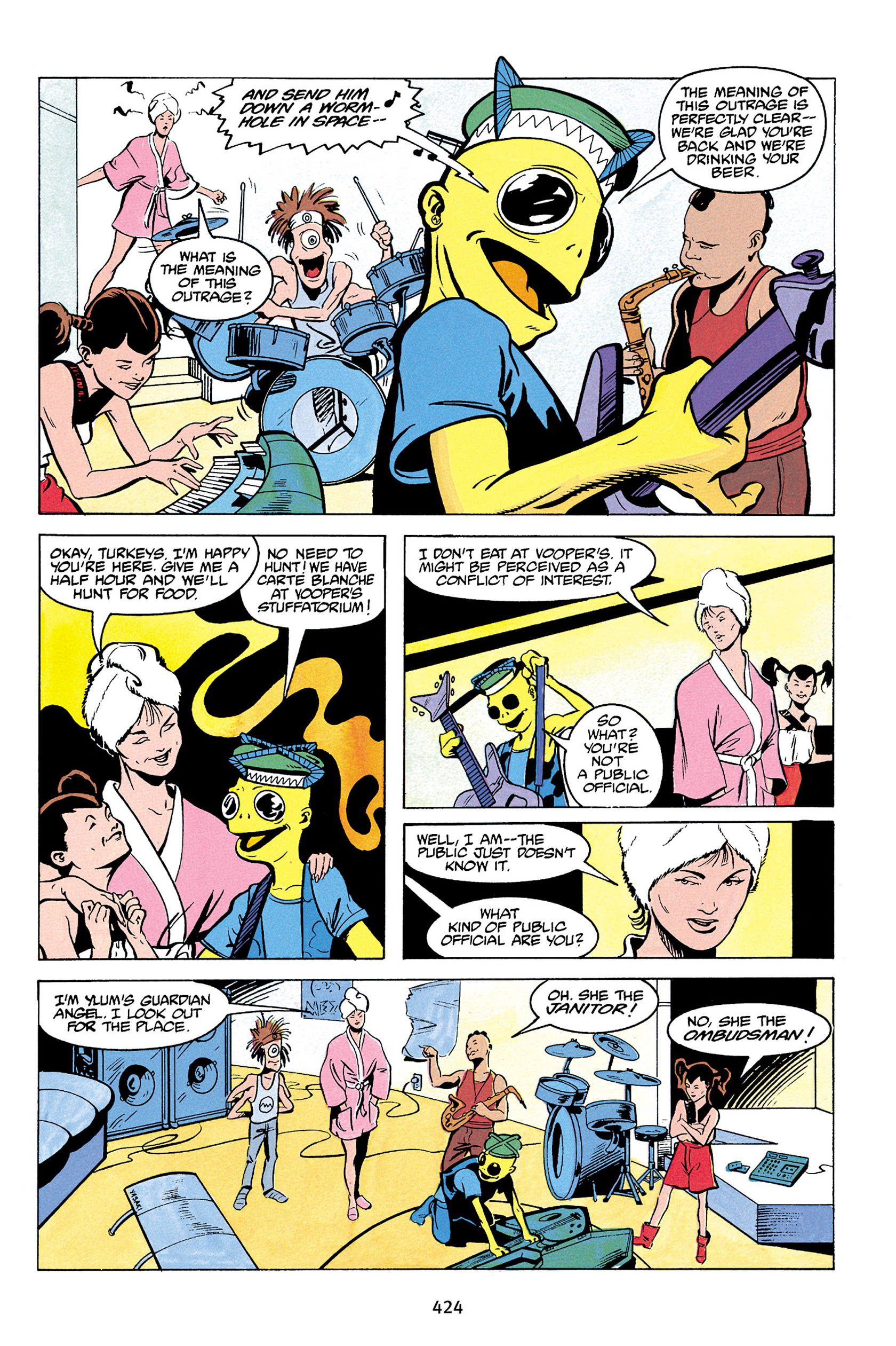 Read online Nexus Omnibus comic -  Issue # TPB 5 - 423