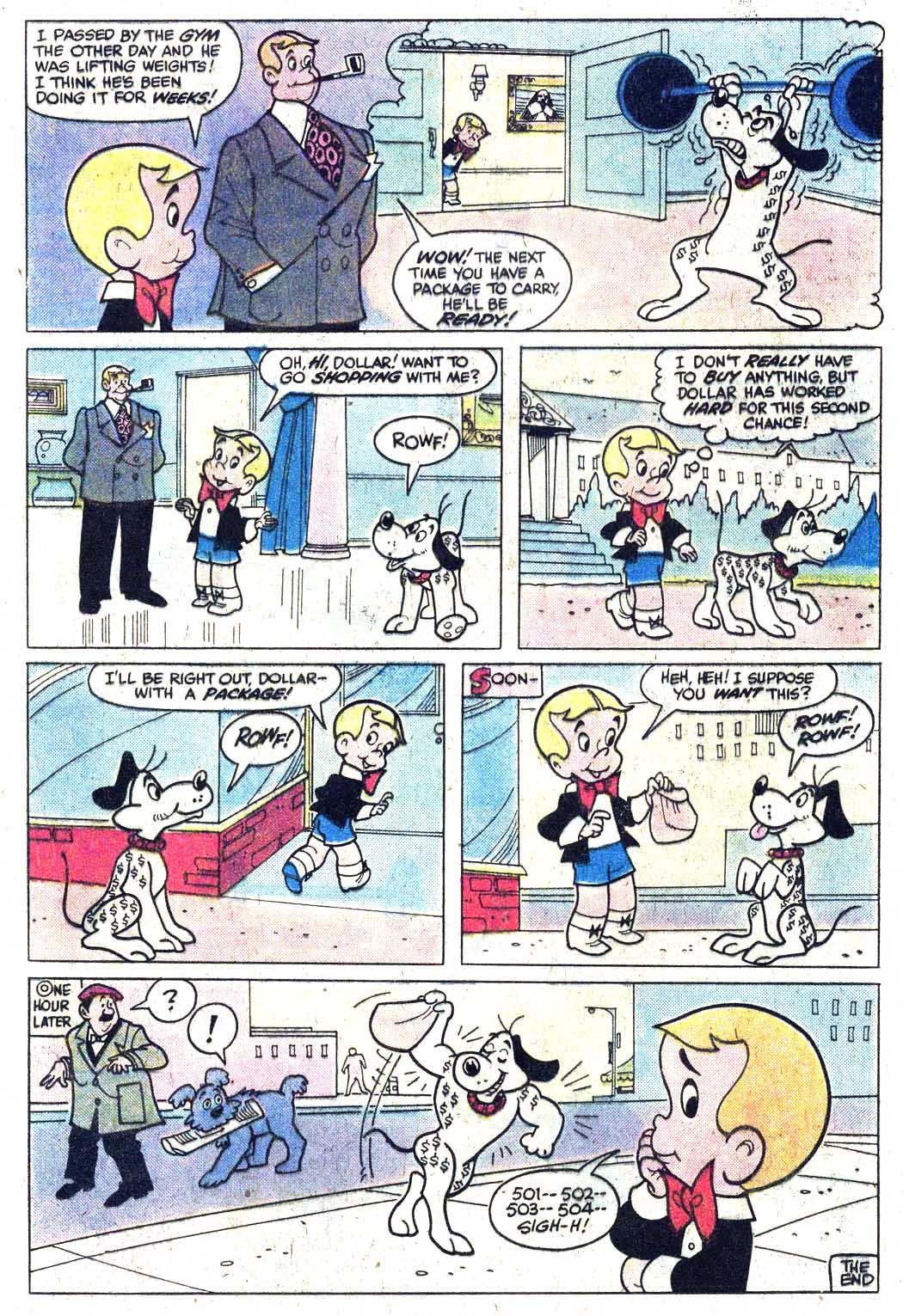 Read online Richie Rich & Dollar the Dog comic -  Issue #13 - 16