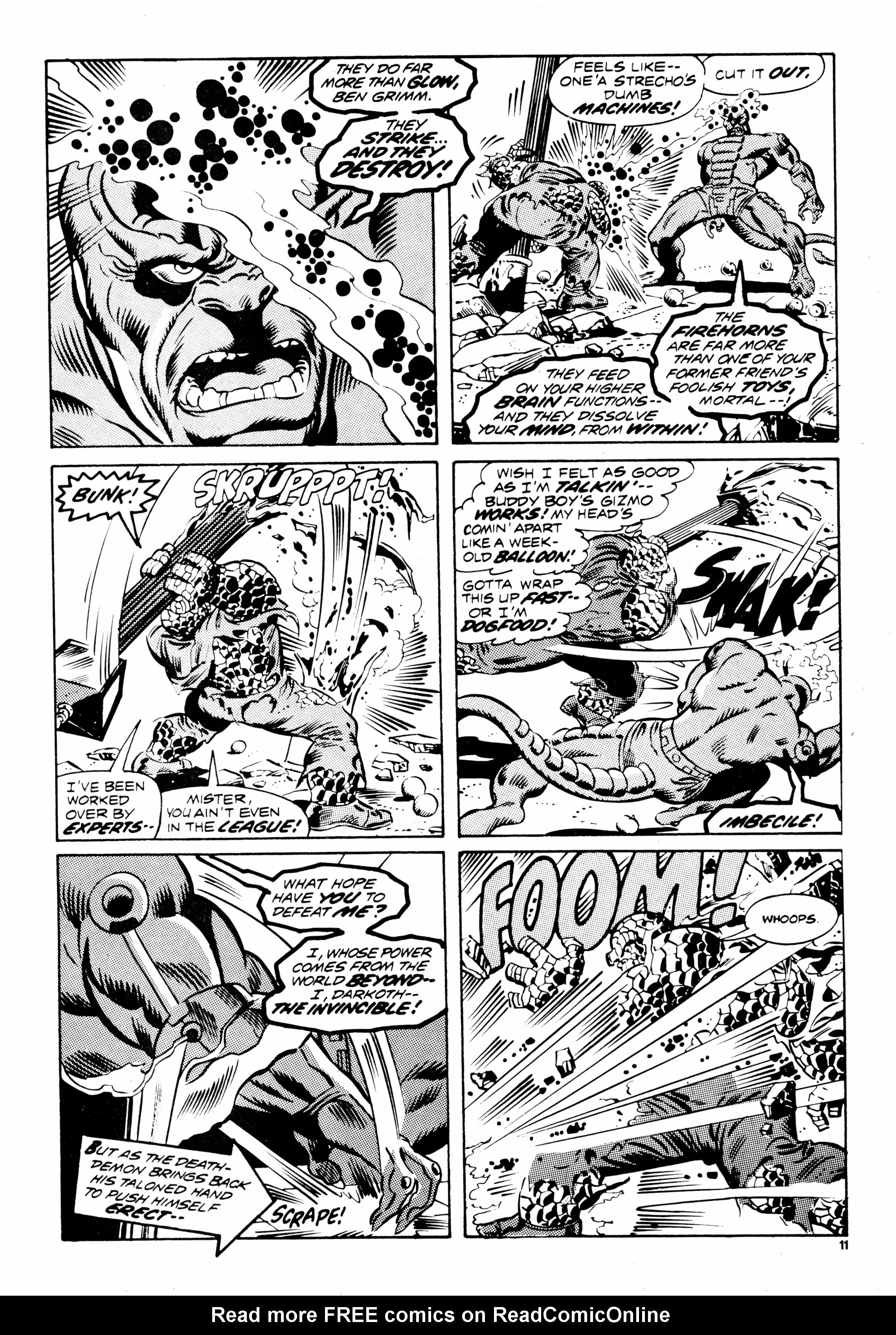 Read online Fantastic Four (1982) comic -  Issue #10 - 11