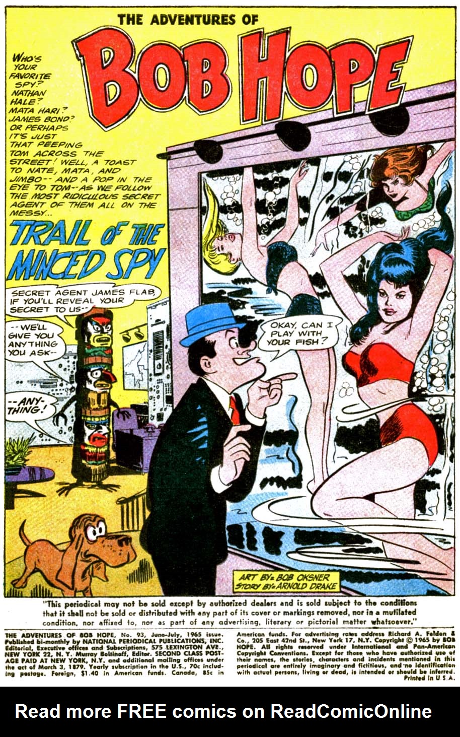 Read online The Adventures of Bob Hope comic -  Issue #93 - 3