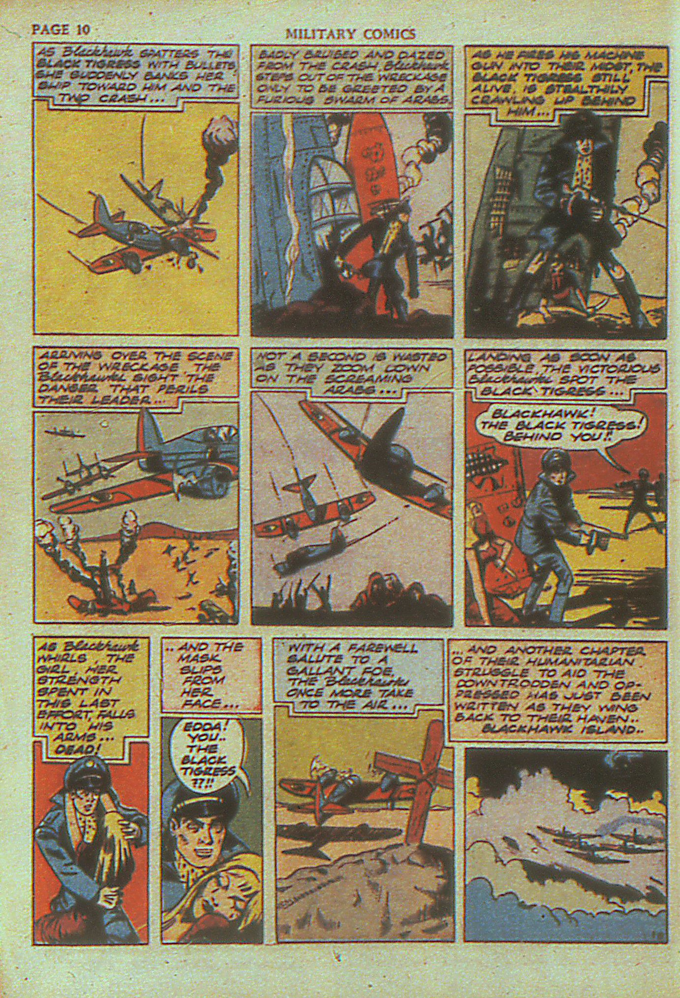 Read online Military Comics comic -  Issue #4 - 12