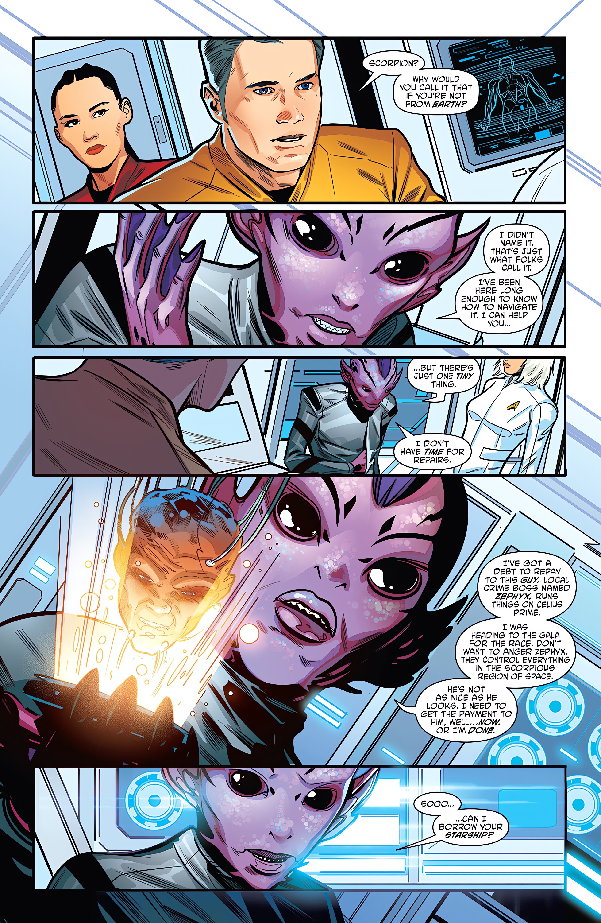 Read online Star Trek: Strange New Worlds - The Scorpius Run comic -  Issue #1 - 9