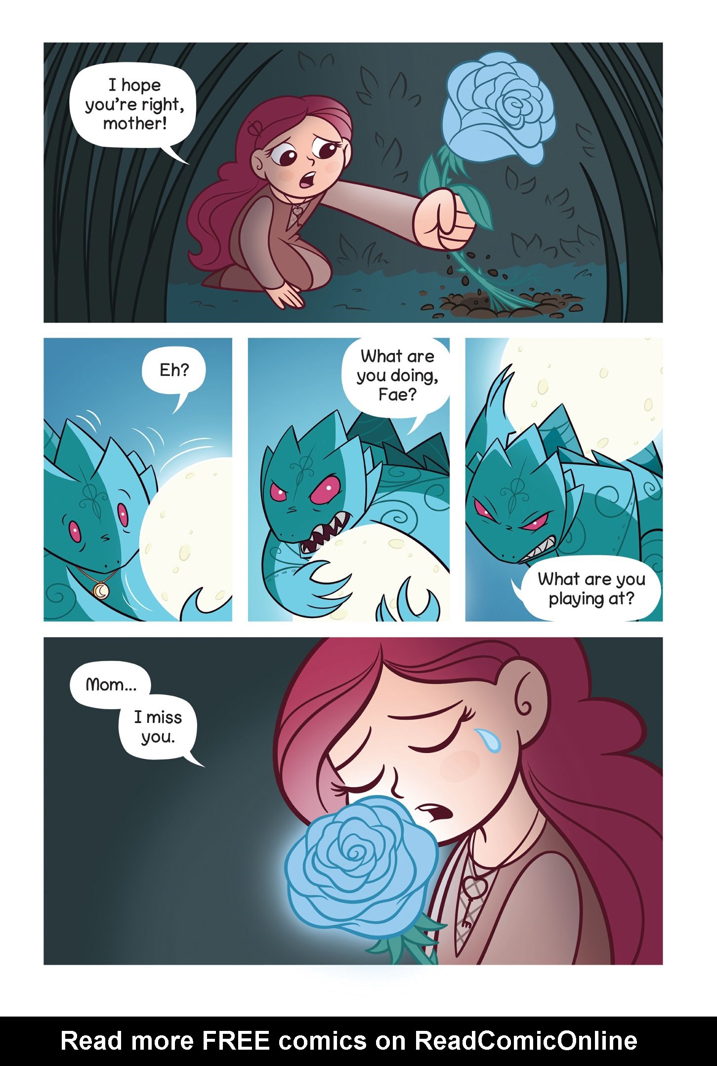 Read online Fae and the Moon comic -  Issue # TPB - 121