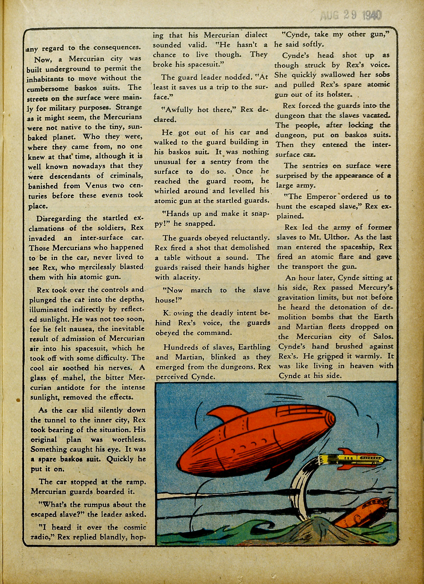 Read online Rex Dexter of Mars comic -  Issue # Full - 39