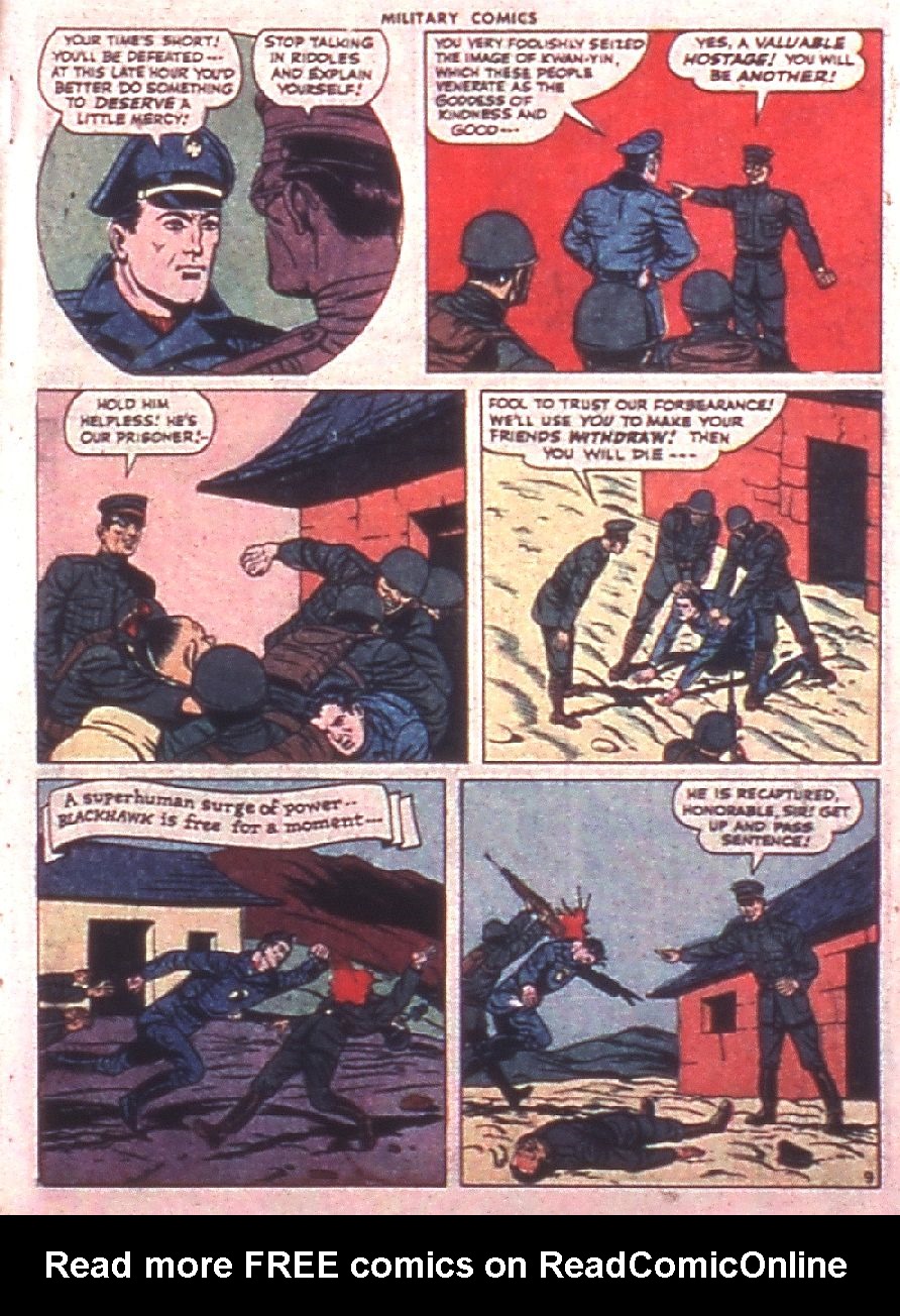 Read online Military Comics comic -  Issue #39 - 11