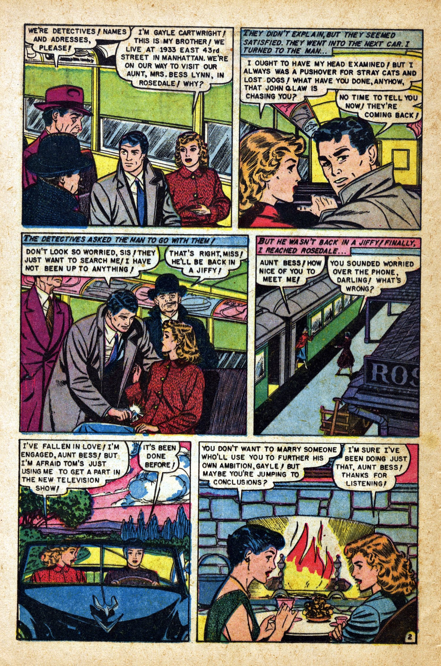 Read online Glamorous Romances comic -  Issue #63 - 12