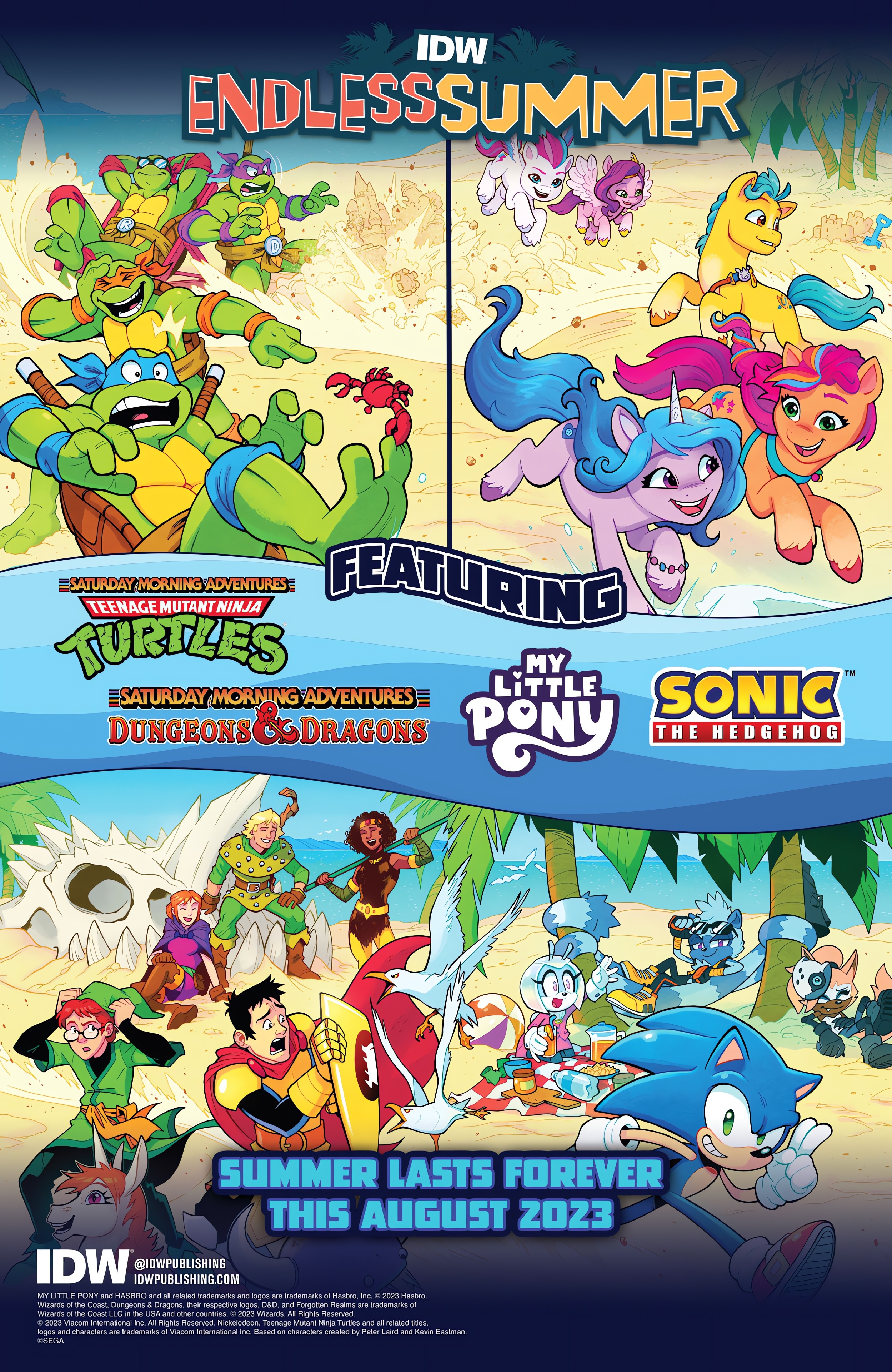 Read online IDW Endless Summer Sonic the Hedgehog comic -  Issue # Full - 30