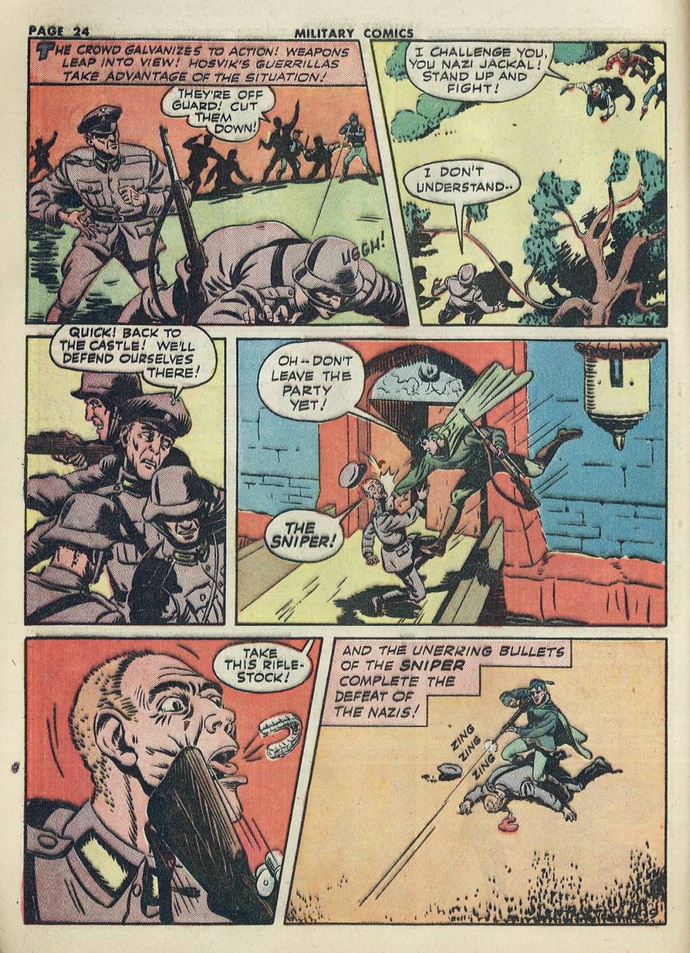 Read online Military Comics comic -  Issue #20 - 26