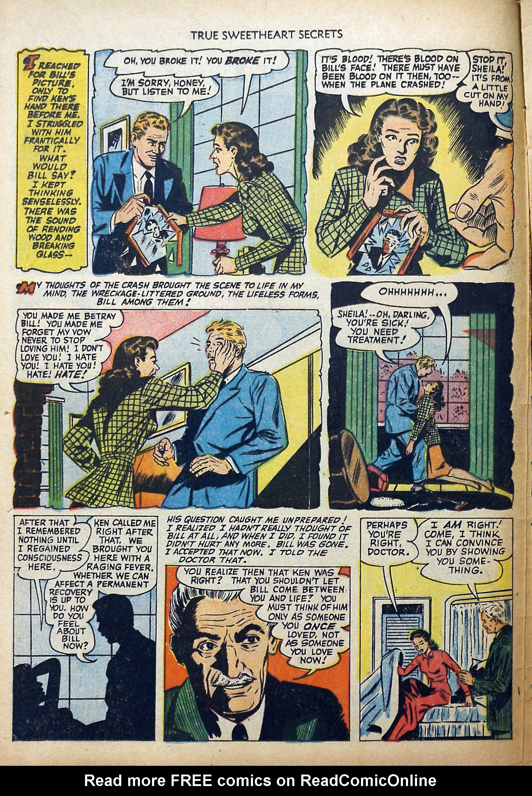 Read online True Sweetheart Secrets comic -  Issue #7 - 12
