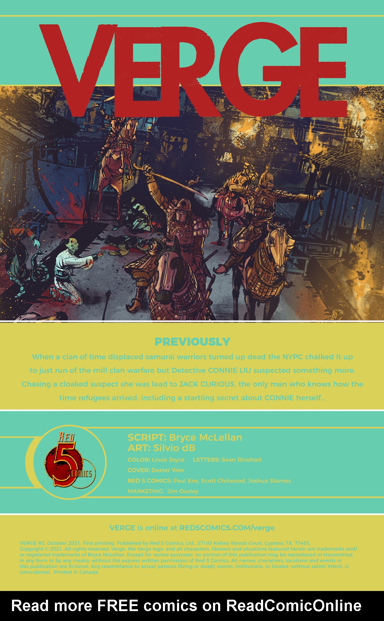 Read online Verge comic -  Issue #2 - 2