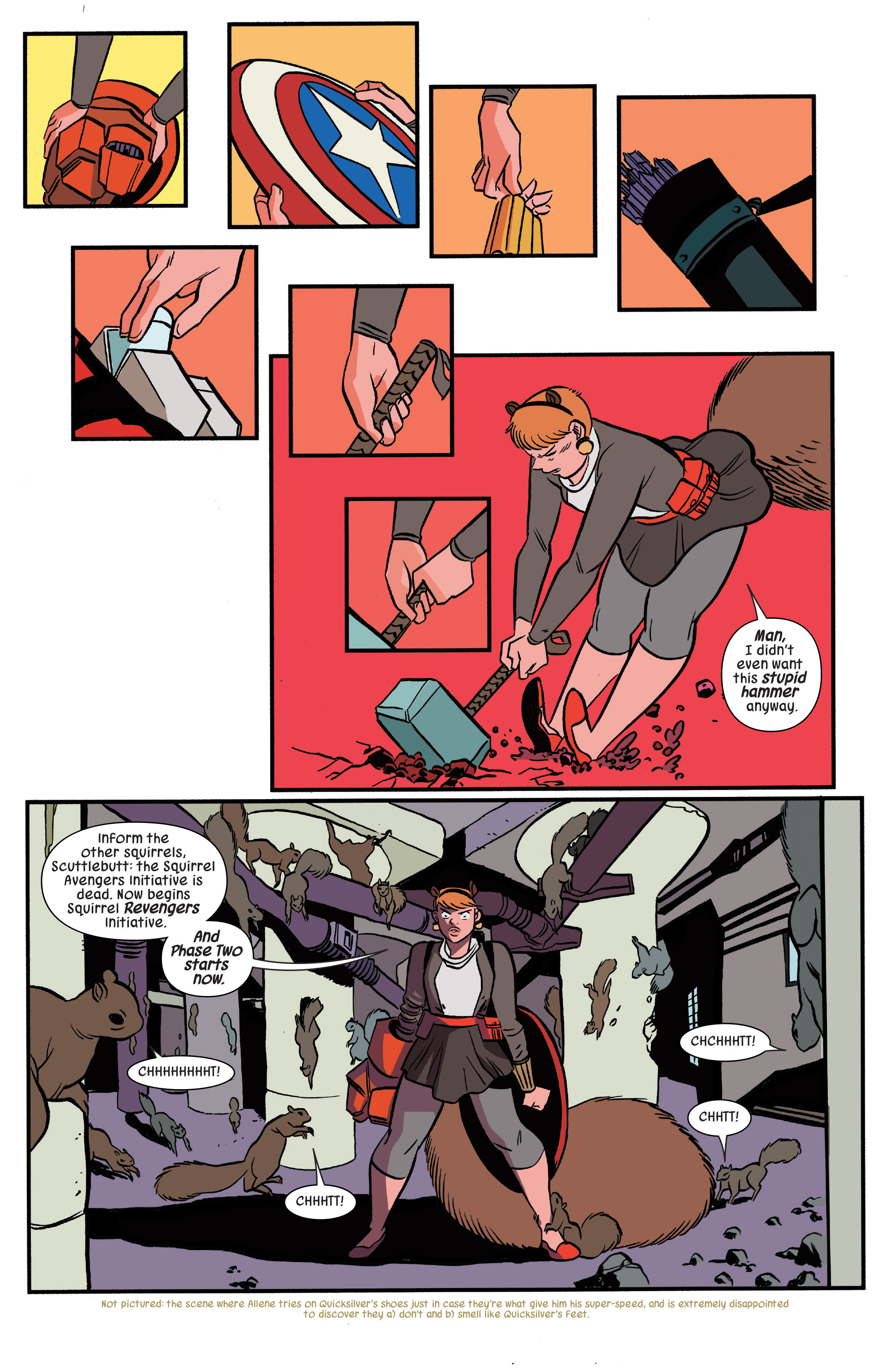 Read online The Unbeatable Squirrel Girl Beats Up the Marvel Universe comic -  Issue # TPB - 62
