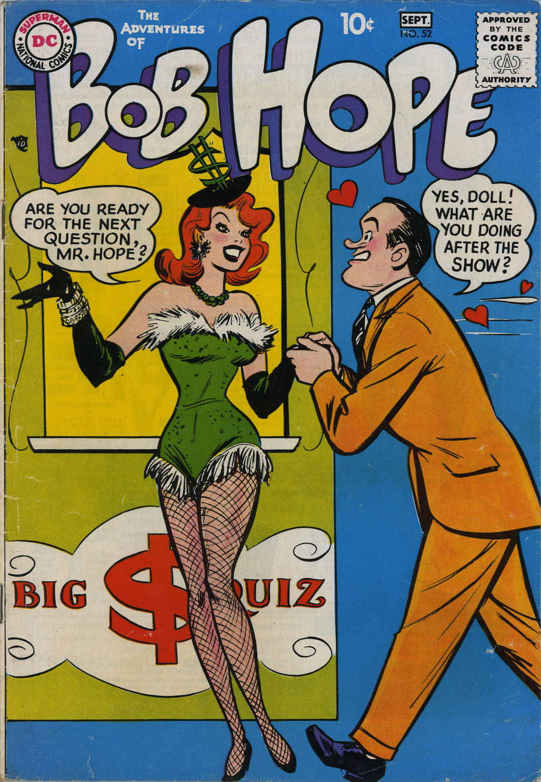 Read online The Adventures of Bob Hope comic -  Issue #52 - 1