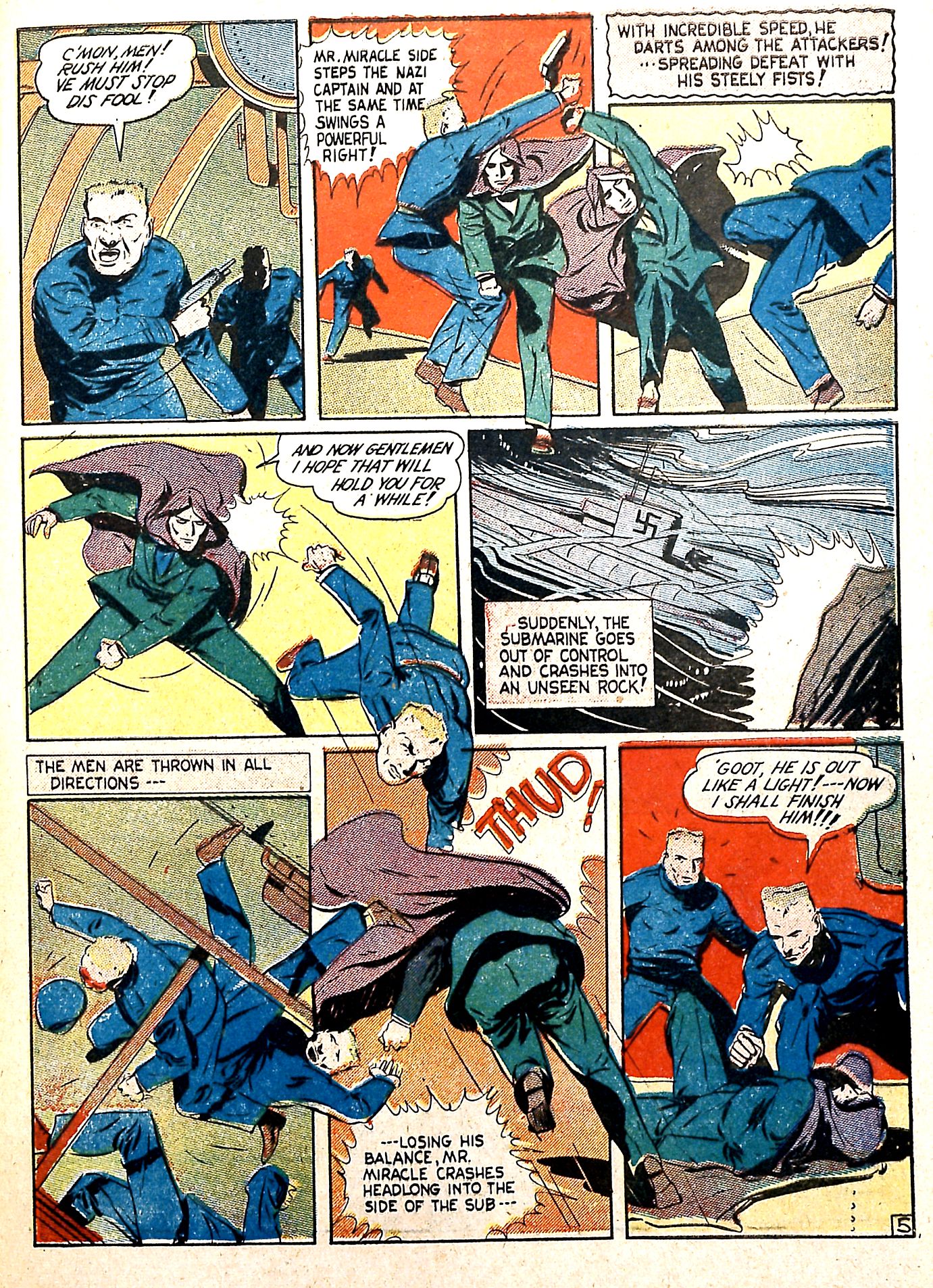 Read online Captain Fearless comic -  Issue #2 - 34