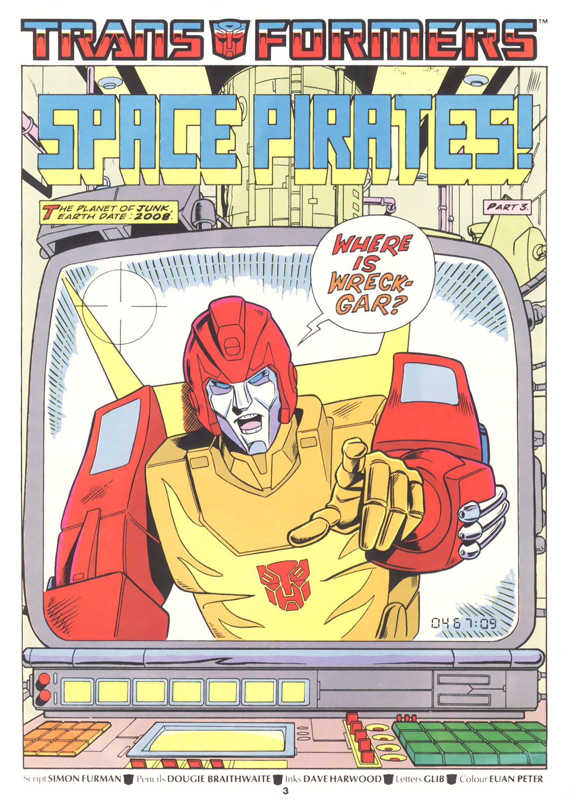 Read online The Transformers (UK) comic -  Issue #184 - 3