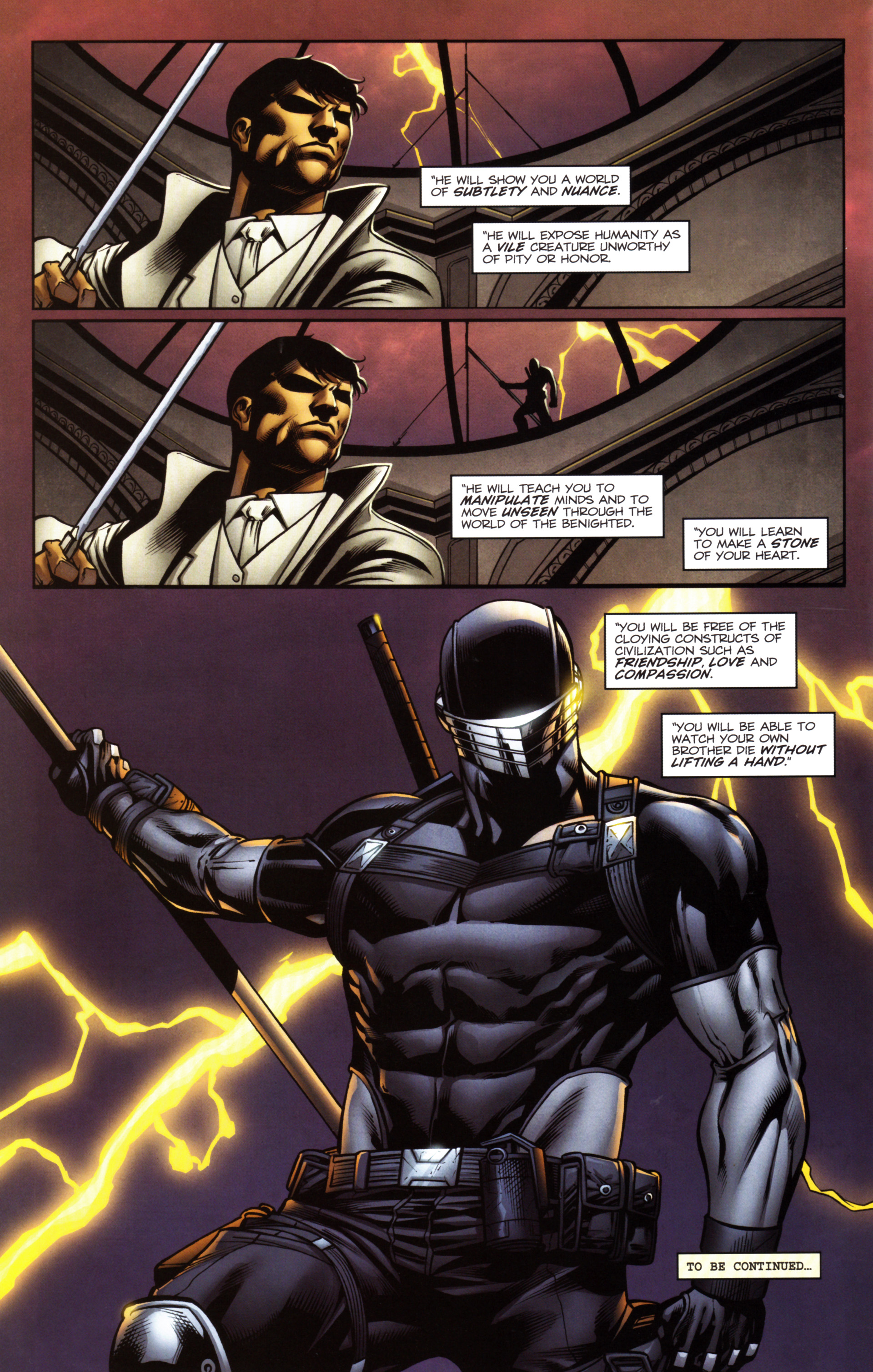 Read online Snake Eyes and Storm Shadow comic -  Issue #15 - 24