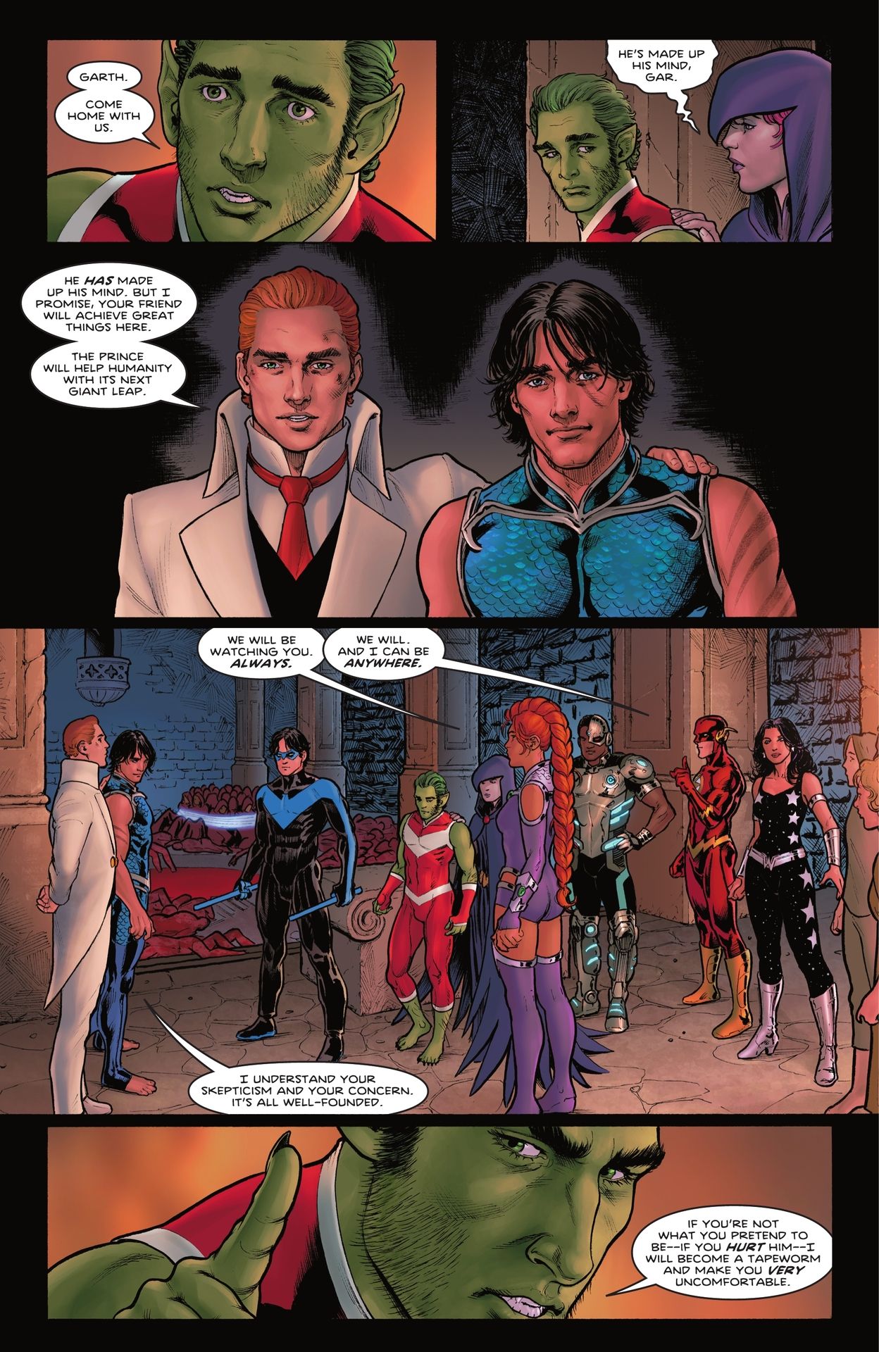 Read online Titans (2023) comic -  Issue #3 - 18