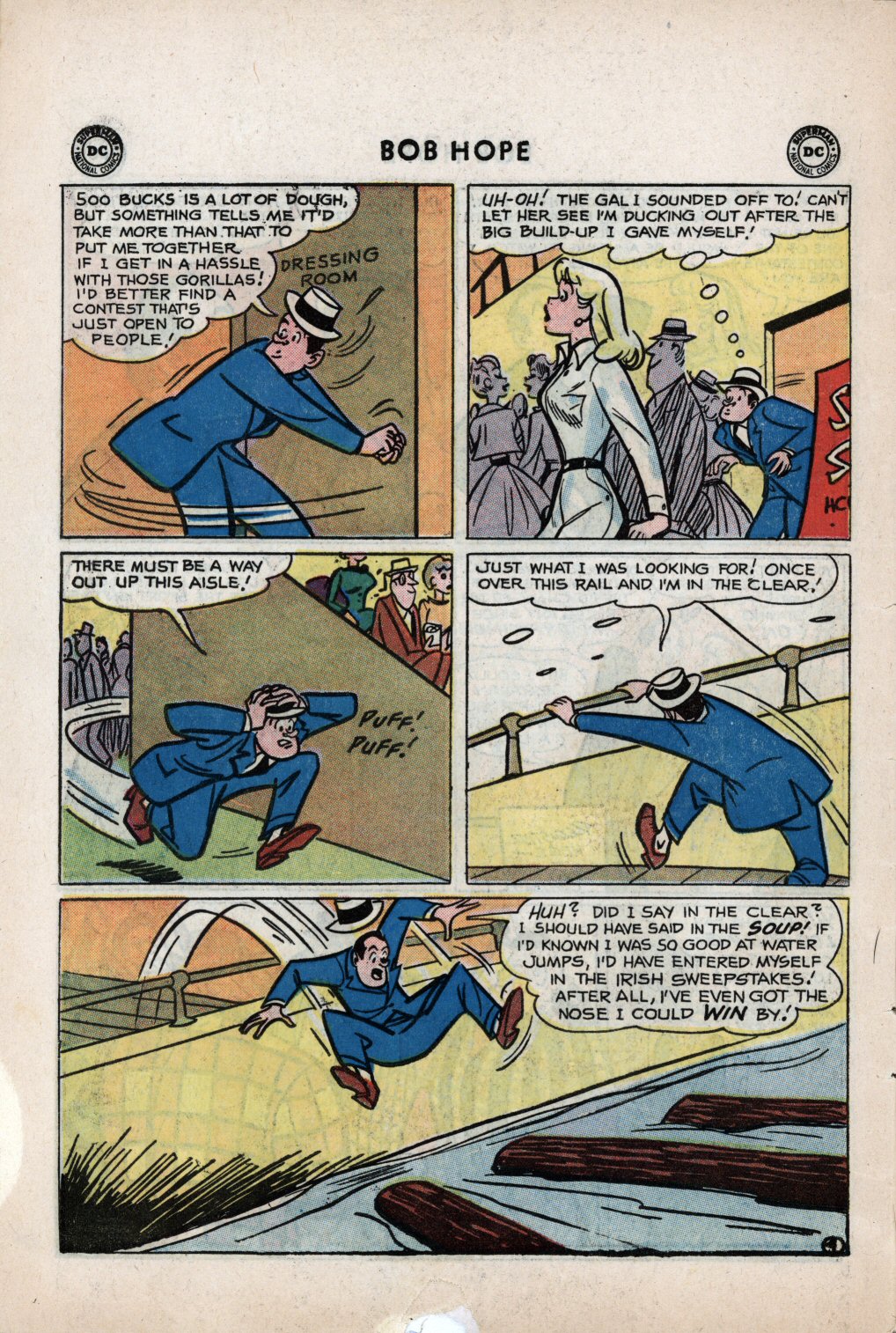 Read online The Adventures of Bob Hope comic -  Issue #59 - 6