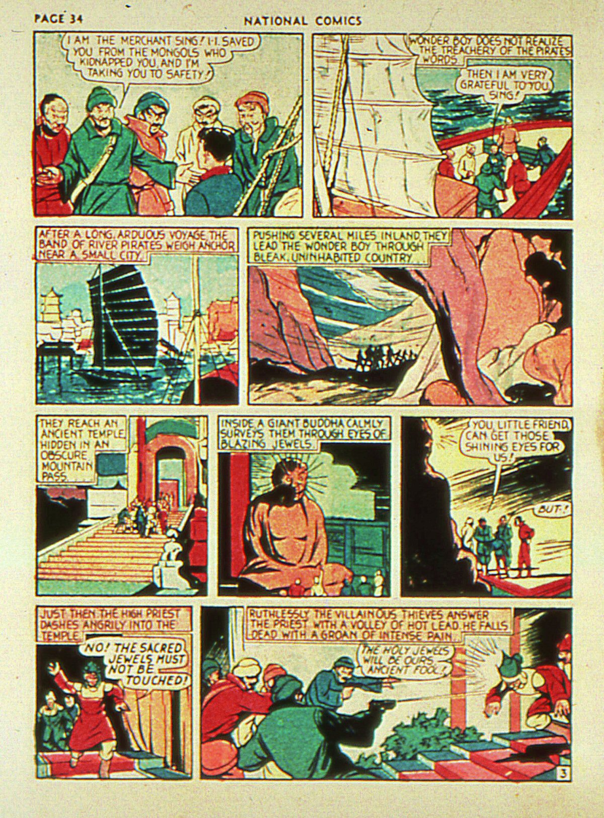 Read online National Comics comic -  Issue #2 - 36