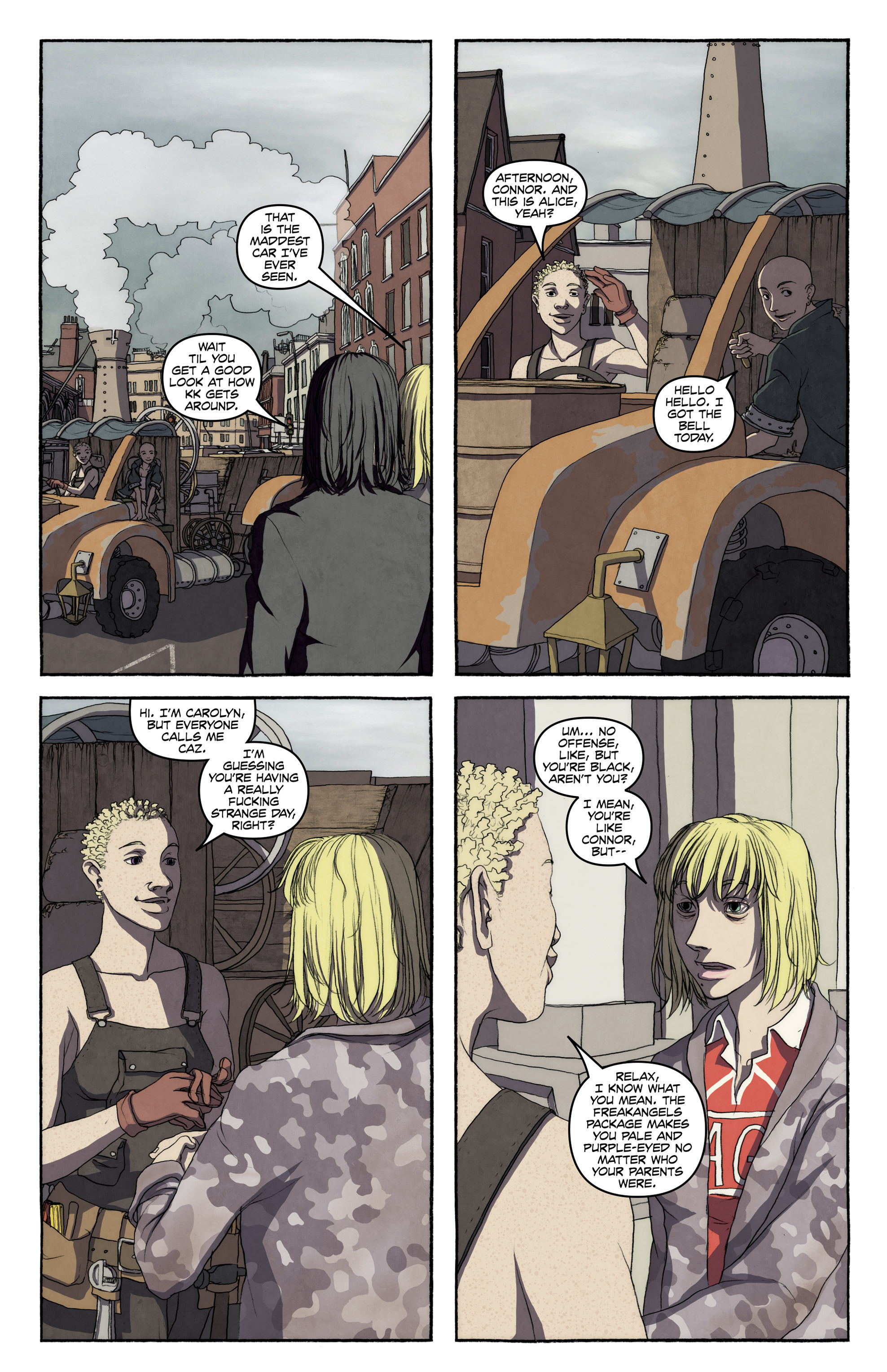 Read online FreakAngels comic -  Issue #1 - 93