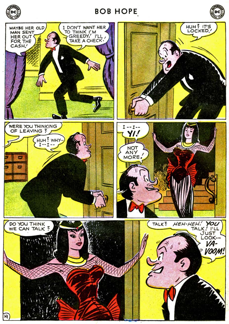 Read online The Adventures of Bob Hope comic -  Issue #71 - 18