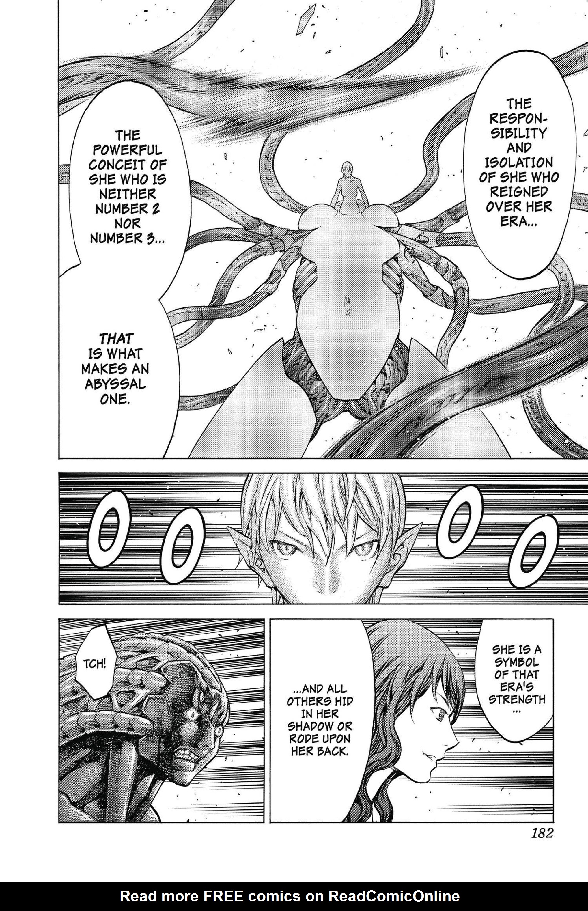 Read online Claymore comic -  Issue #25 - 162