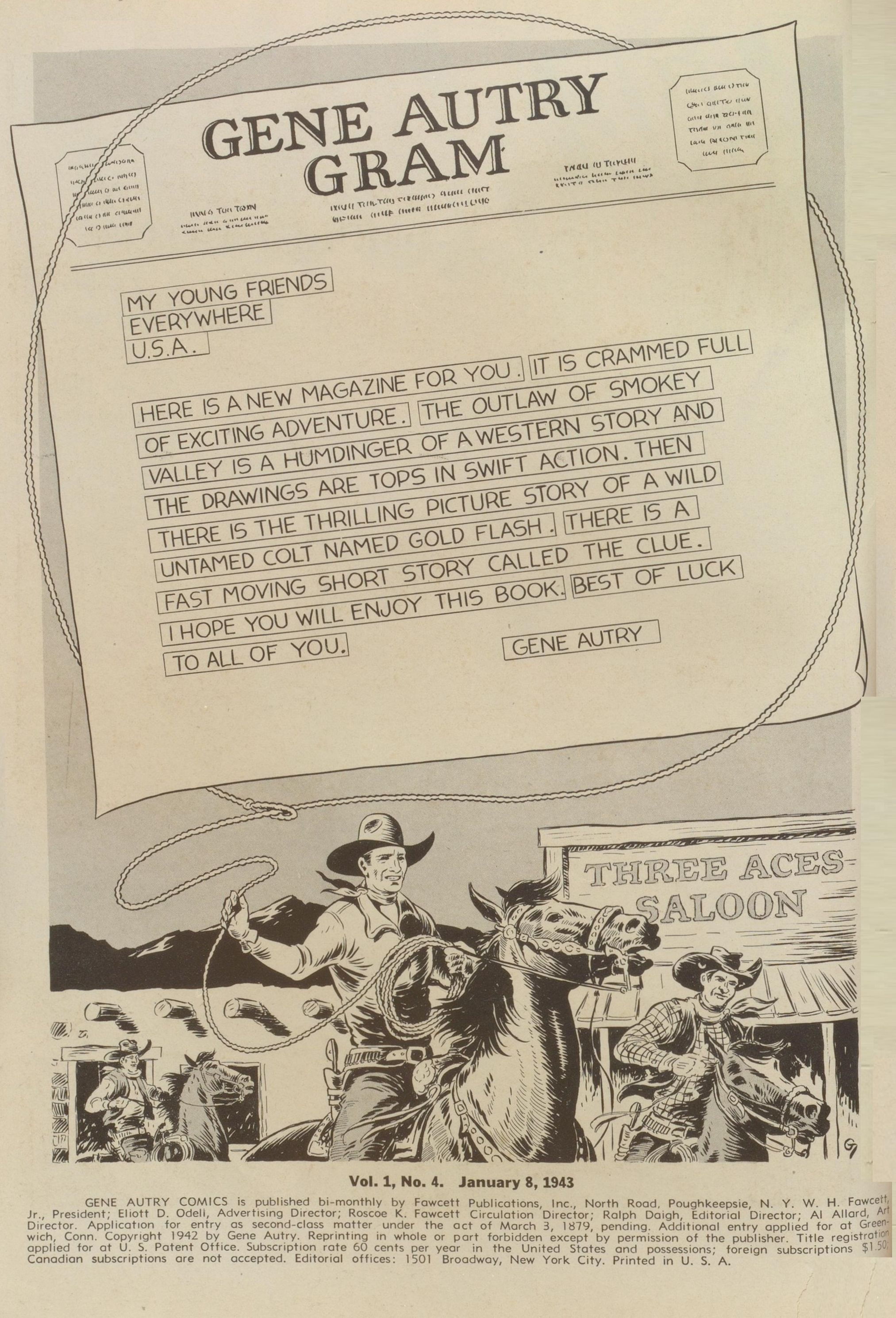 Read online Gene Autry Comics comic -  Issue #4 - 2
