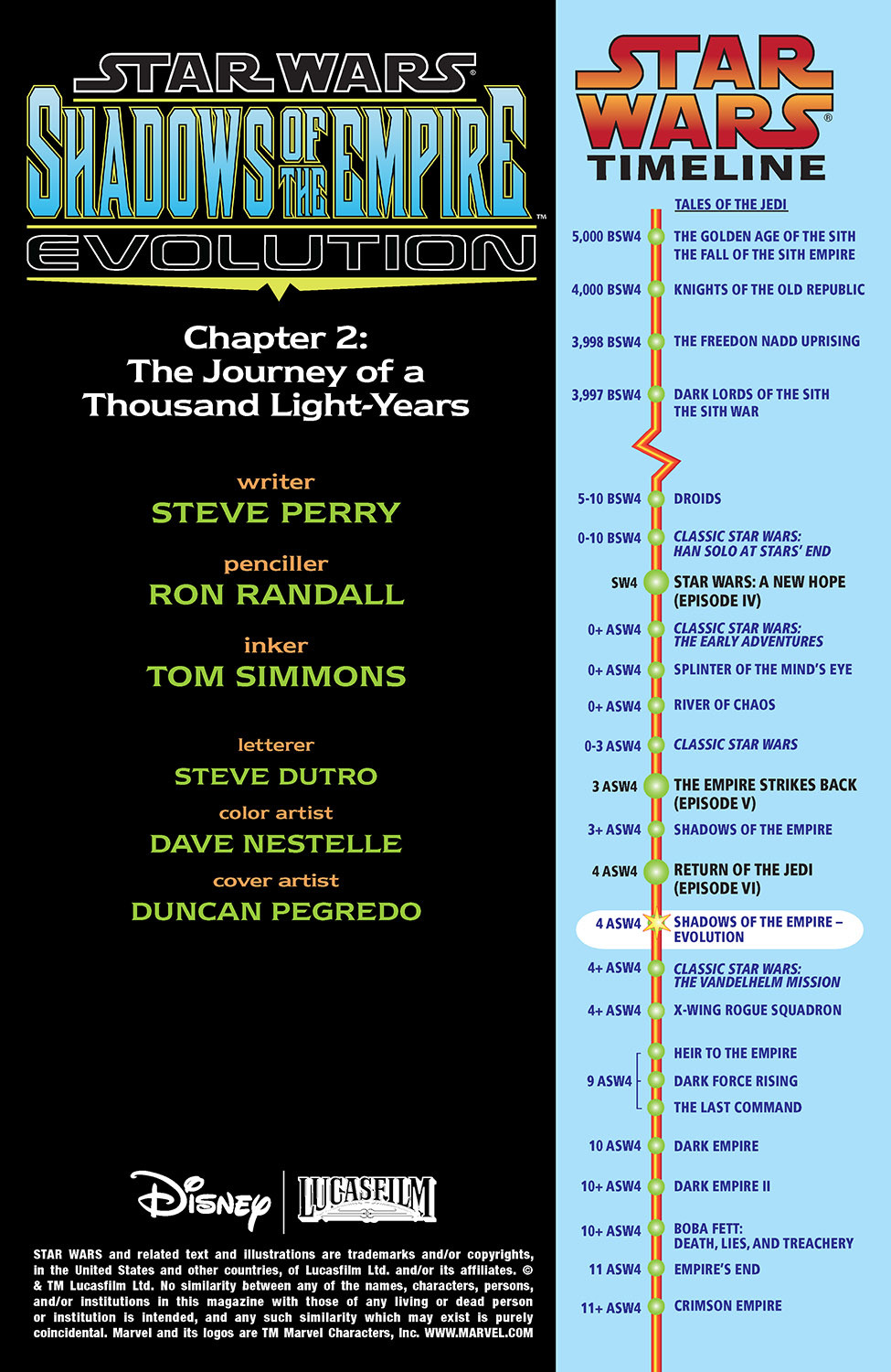 Read online Star Wars: Shadows of the Empire - Evolution comic -  Issue #2 - 2